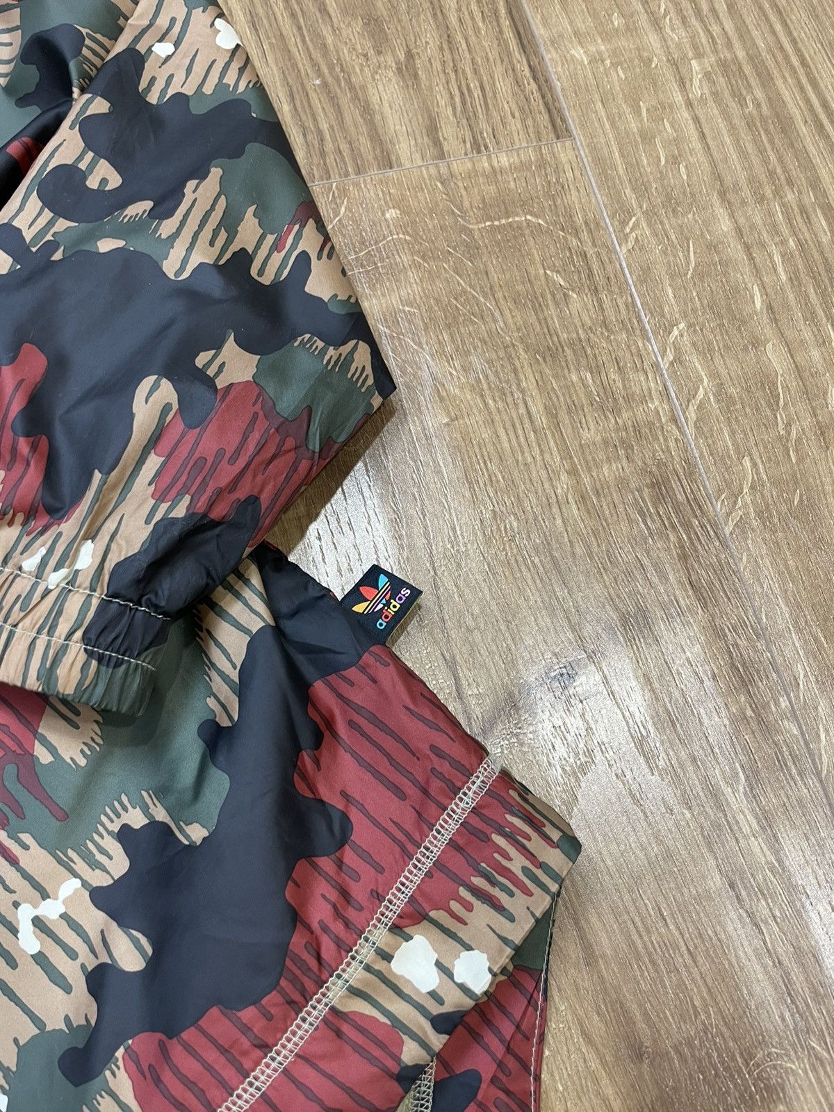 Adidas × Pharrell Vintage Adidas Pharrell Williams Collab Anorak Jacket Bomber Size US S / EU 44-46 / 1 - 4 Thumbnail