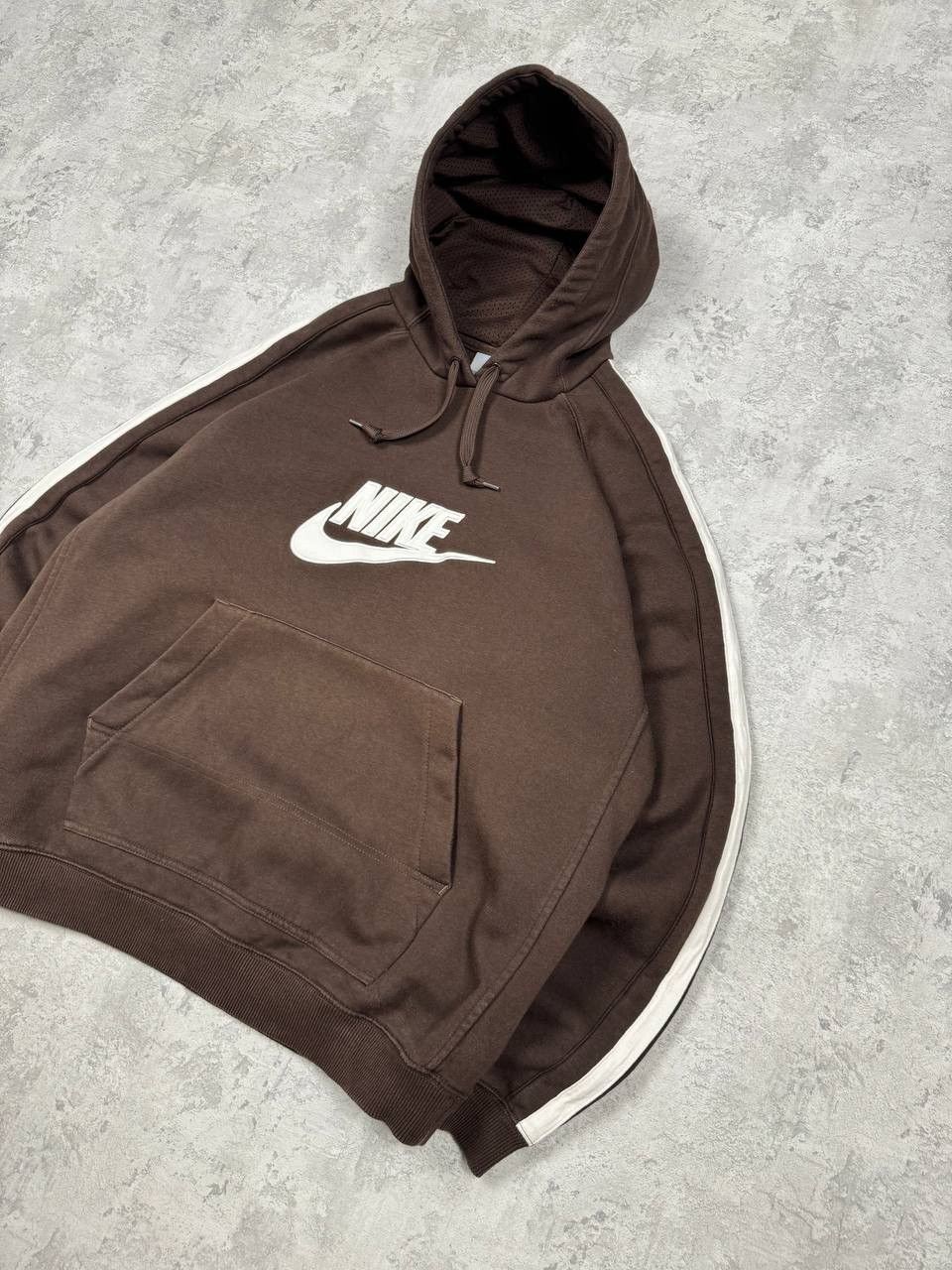 Nike Vintage Nike Y2K Brown Hoodie Size US XL / EU 56 / 4 - 3 Thumbnail