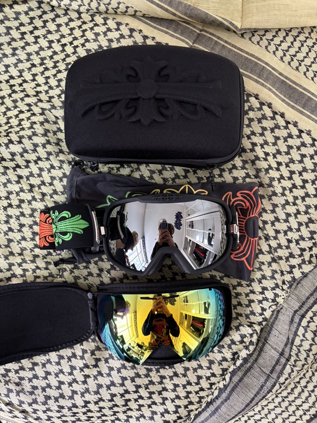 Chrome Hearts Chrome hearts ski goggles Size ONE SIZE - 1 Thumbnail