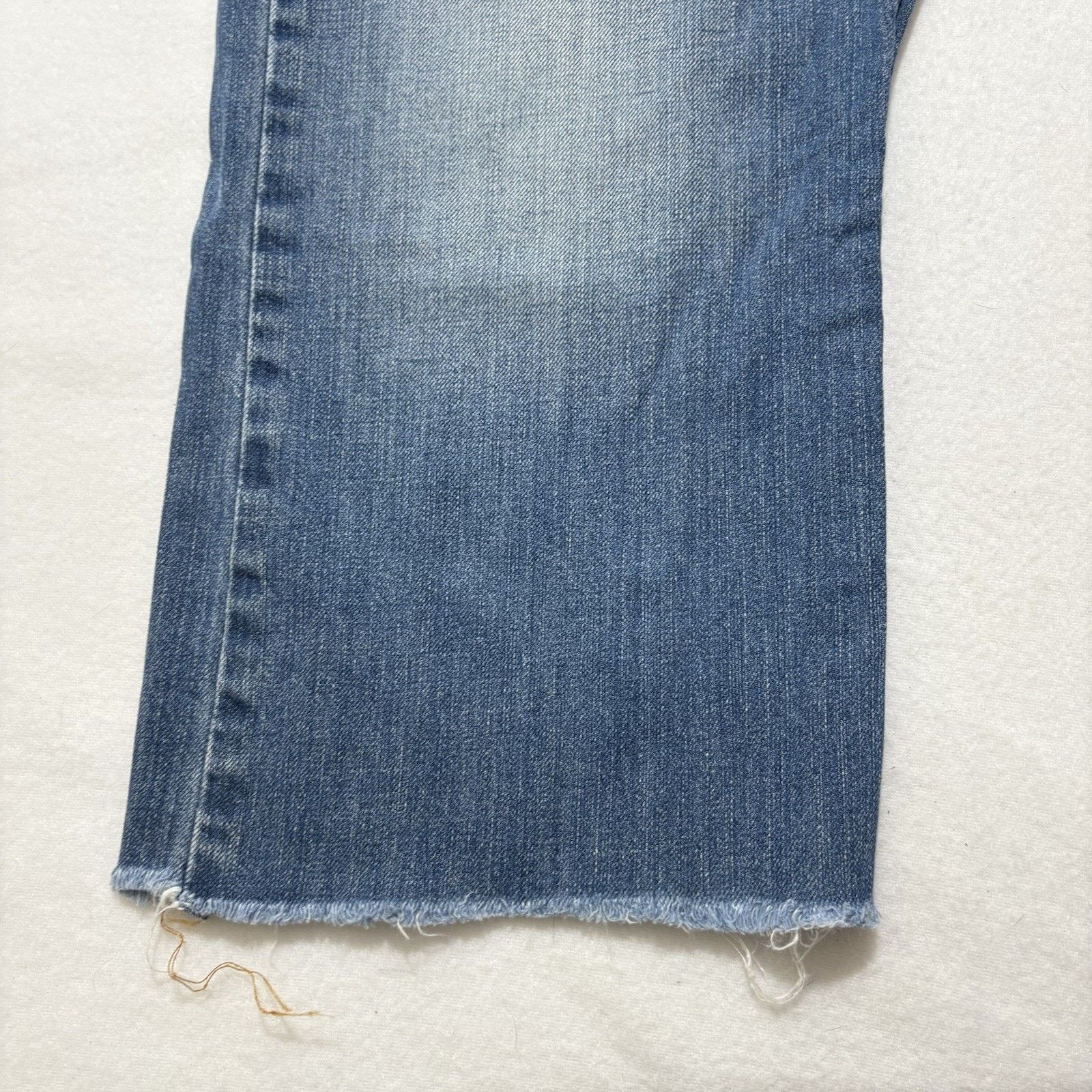 Lucky Brand Vintage Lucky Brand Gene Montesano 33x26 Boot Cut Blue Jeans Size US 33 - 6 Thumbnail