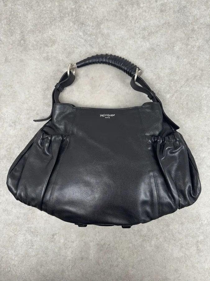 Yves Saint Laurent Yves Saint Laurent Black Mala Horn Handle bag Size ONE SIZE - 2 Thumbnail