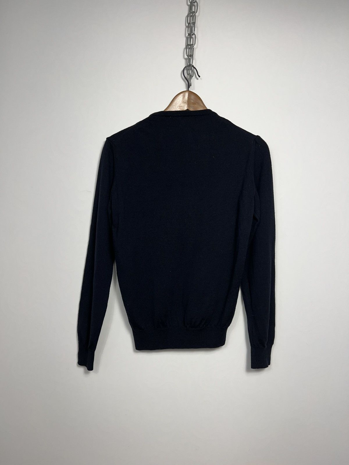 Boggi Boggi Milano Virgin Wool Sweater Jumper Pullover Size US S / EU 44-46 / 1 - 9 Thumbnail