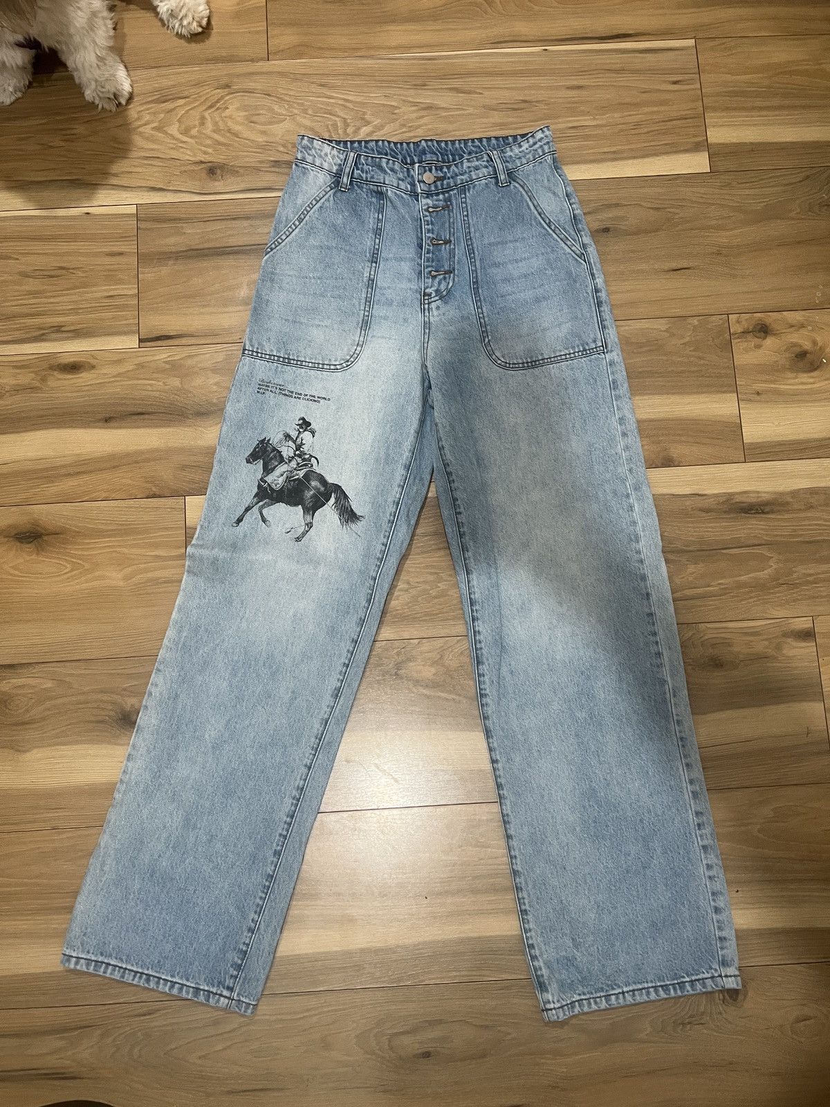 basketcase 'new western' denim