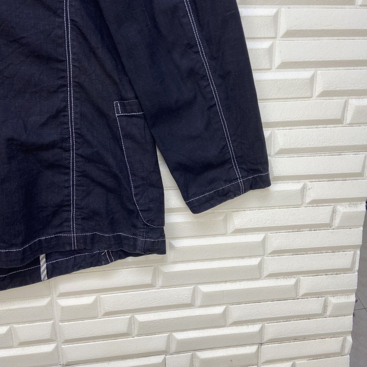 Armani Made in Italy Armani Jeans Workwear Chore Jacket Size US S / EU 44-46 / 1 - 9 Thumbnail