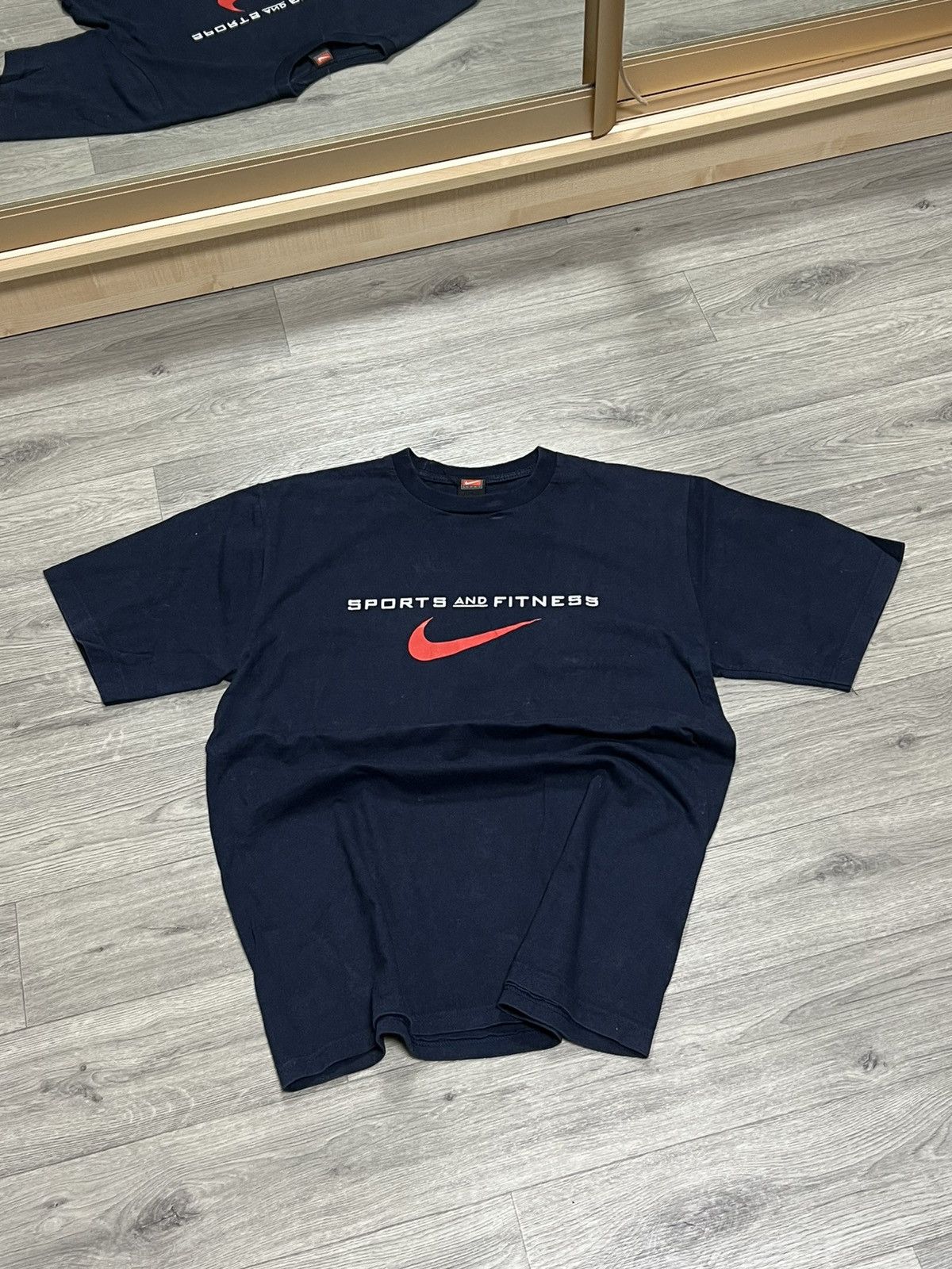 Nike × Vintage Nike team vintage men’s t-shirt Size US XL / EU 56 / 4 - 1 Thumbnail