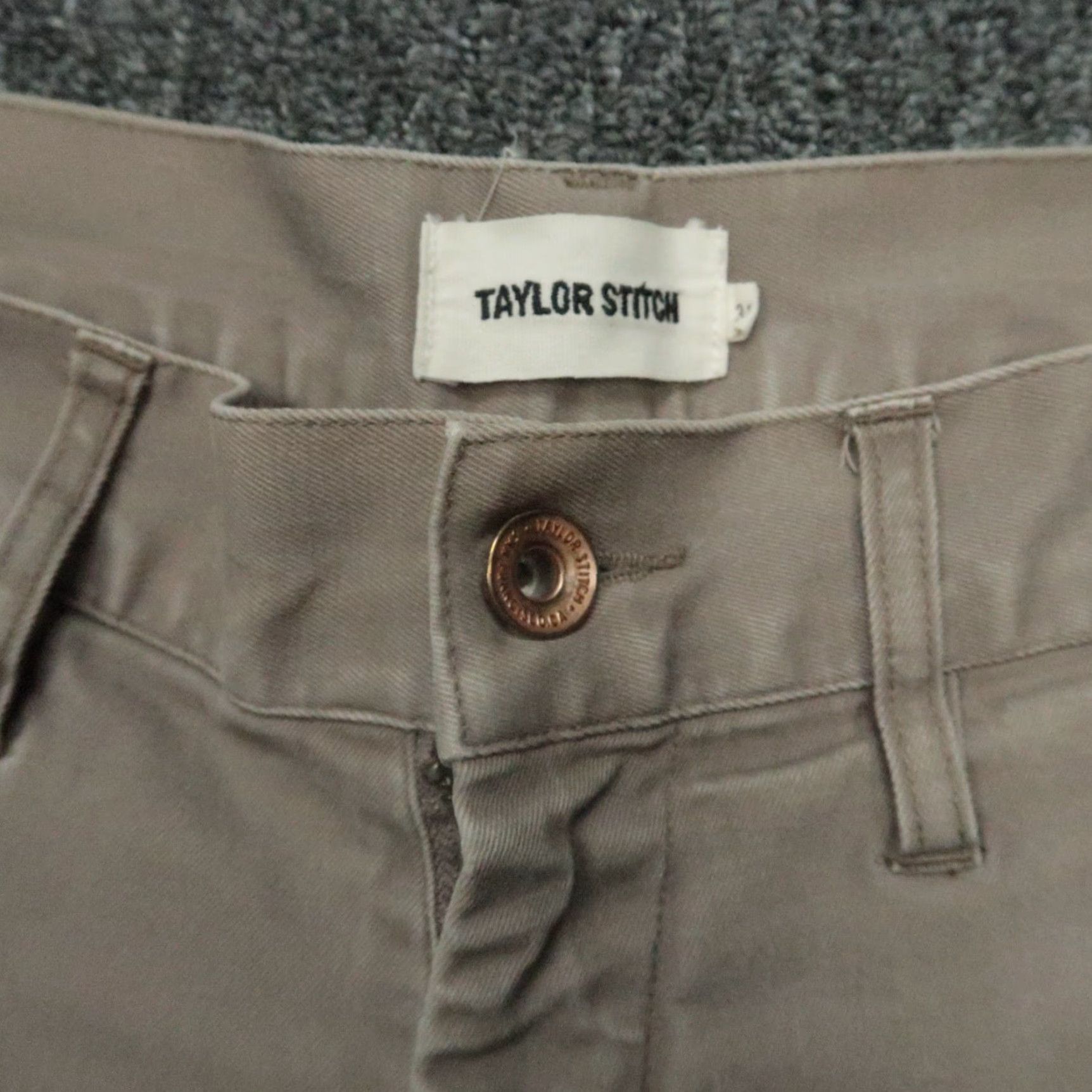 Taylor Stitch Taylor Stitch Pants Men 31x30 Brown Cotton Slim Fit Chino Casual Workwear Regular Mens Size US 31 - 3 Thumbnail