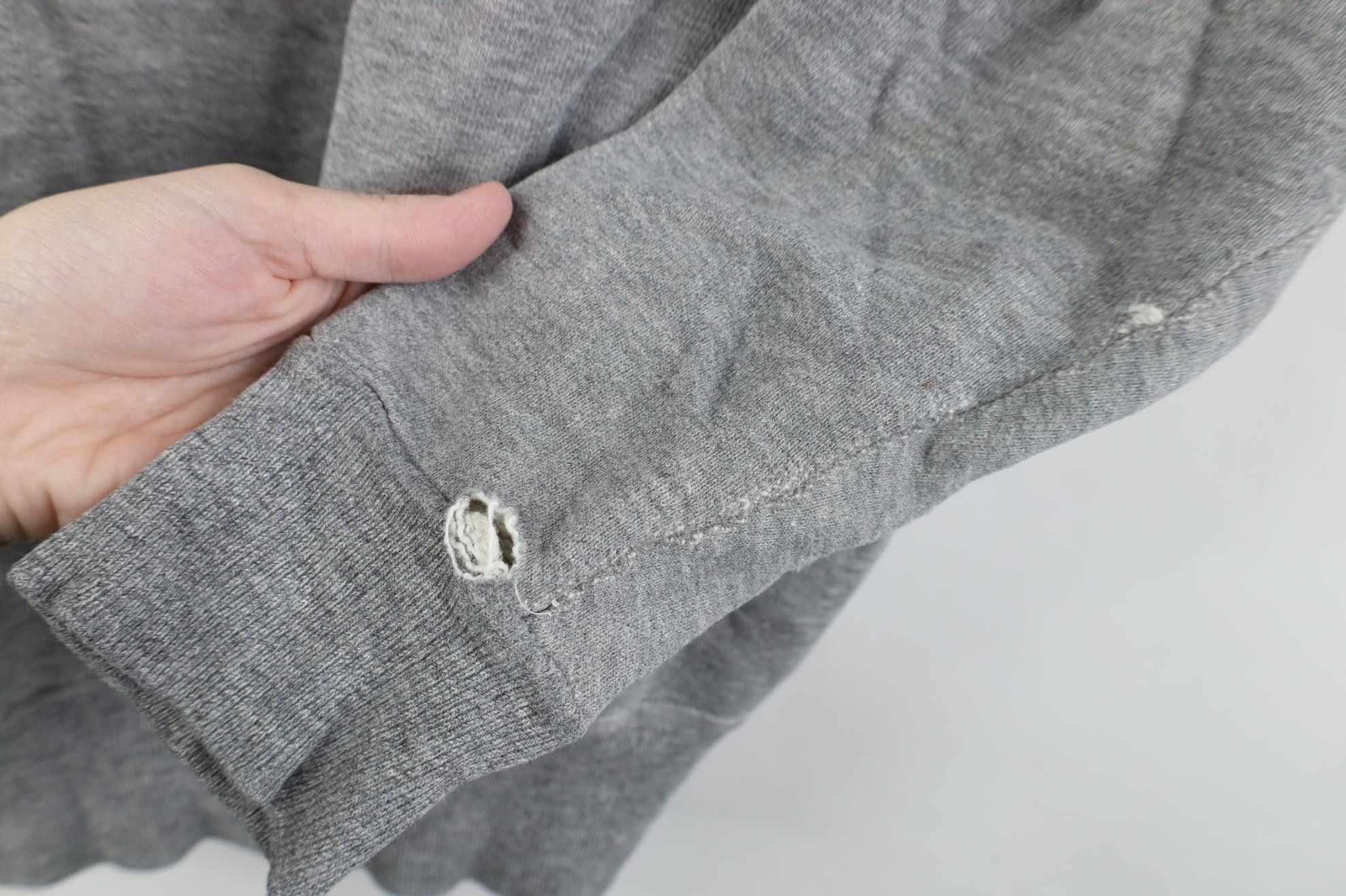Vintage Vintage 70s Streetwear Triblend Sweatshirt Heather Gray Size US S / EU 44-46 / 1 - 6 Thumbnail