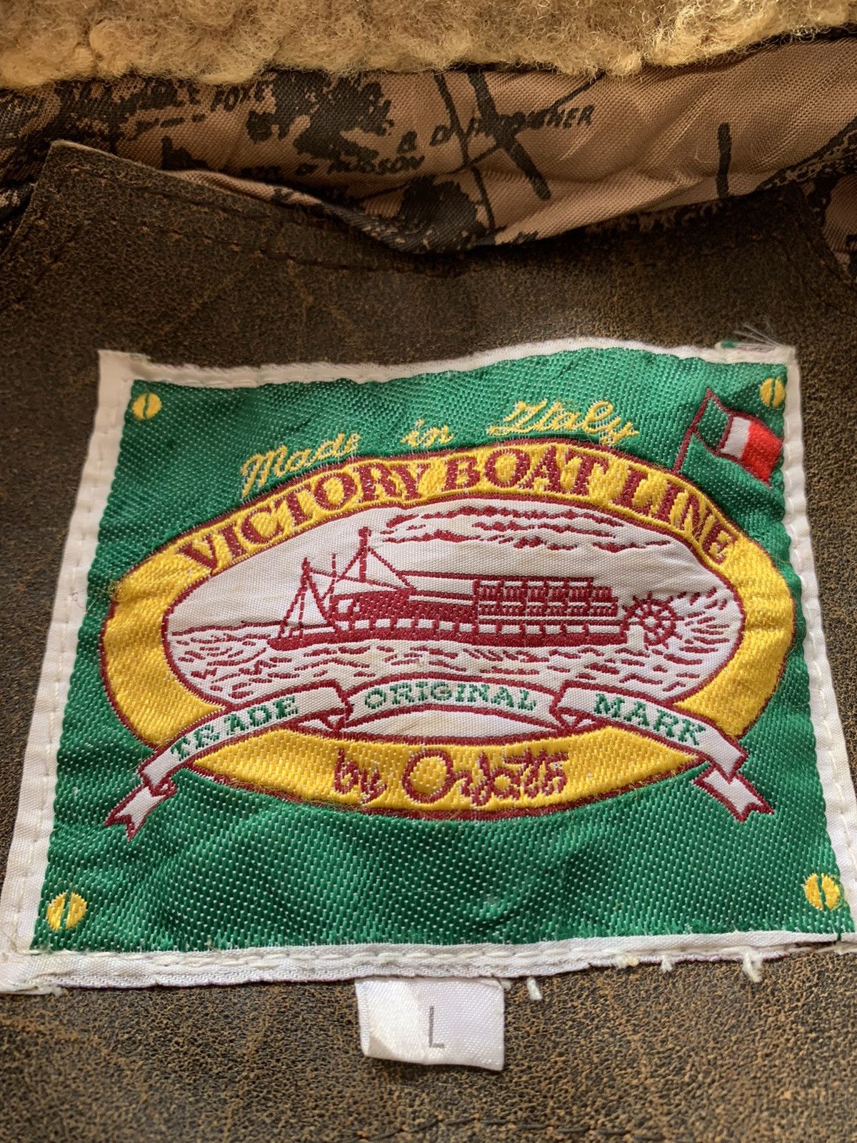 Other 🔥VTG SHEEPSKIN LEATHER FLIGHT JACKETS MADE IN ITALY Size US L / EU 52-54 / 3 - 10 Thumbnail
