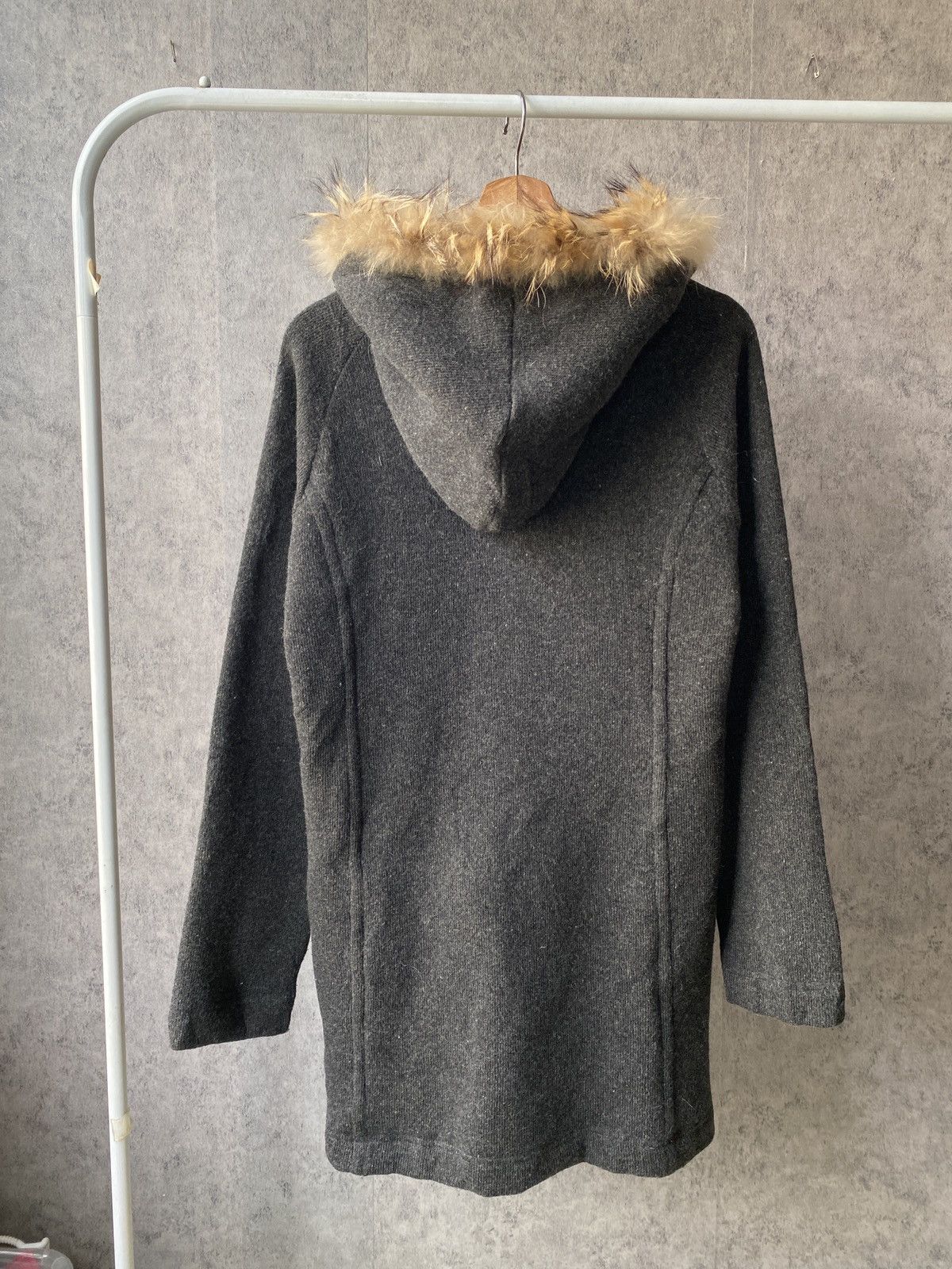 5351 POUR LES HOMMES × Japanese Brand 5351 Pour Les Hommes Japan Fur Hoodie Wool Zipper Jacket Size US M / EU 48-50 / 2 - 3 Thumbnail