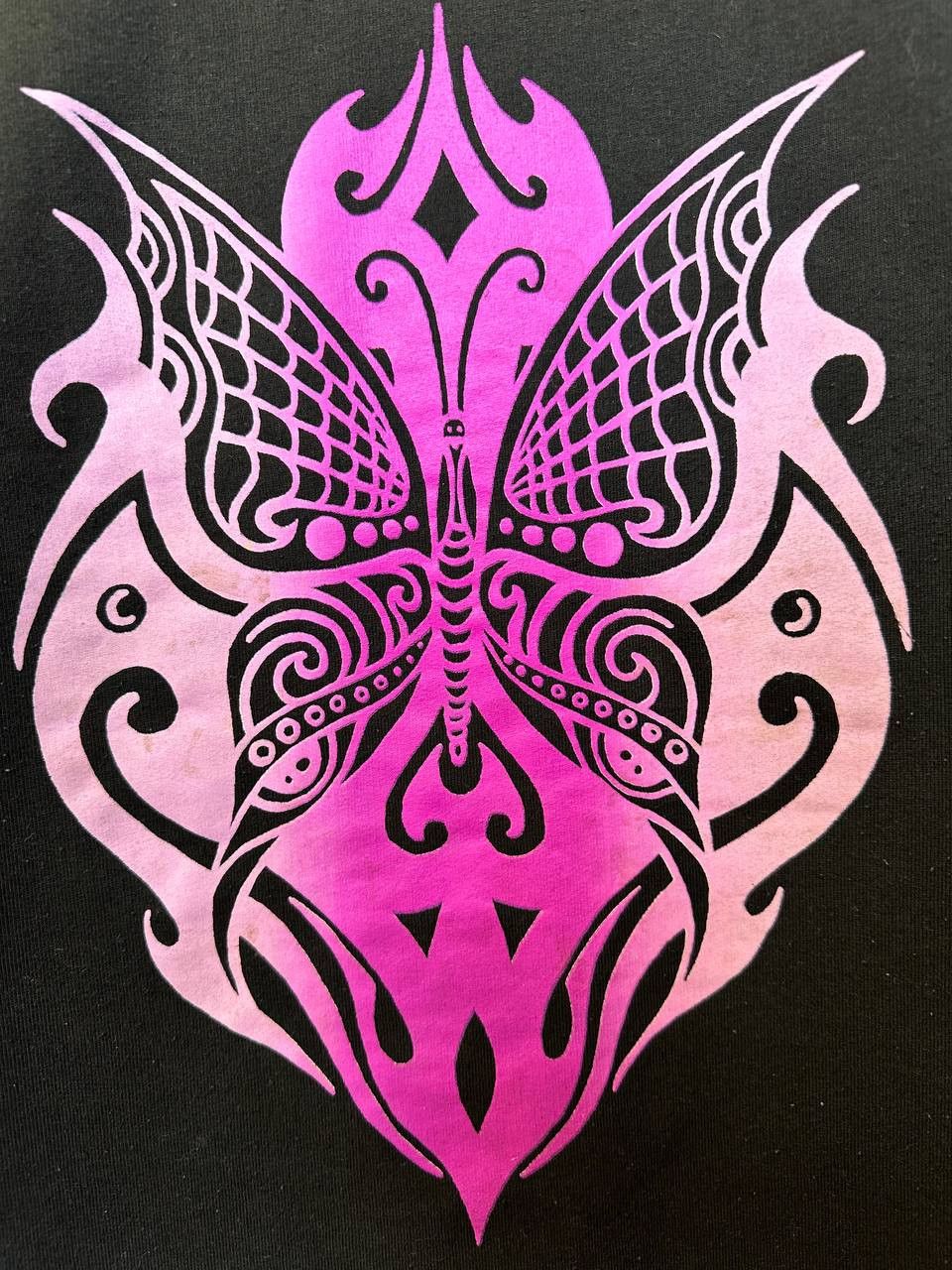 Handmade × Japanese Brand Gado Gado Vienna Tribal Butterfly Tattoo Sweatshirt Handmade Size US M / EU 48-50 / 2 - 10 Thumbnail