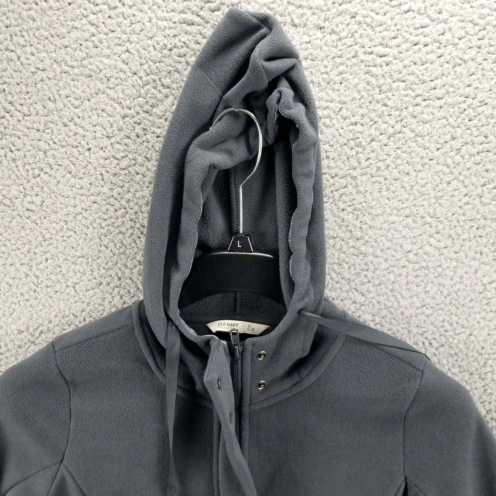 Old Navy Old Navy Jacket Women's Small Long Sleeve Zip Hoodie Fleece Raglan Sweatshirt Size S / US 4 / IT 40 - 2 Thumbnail