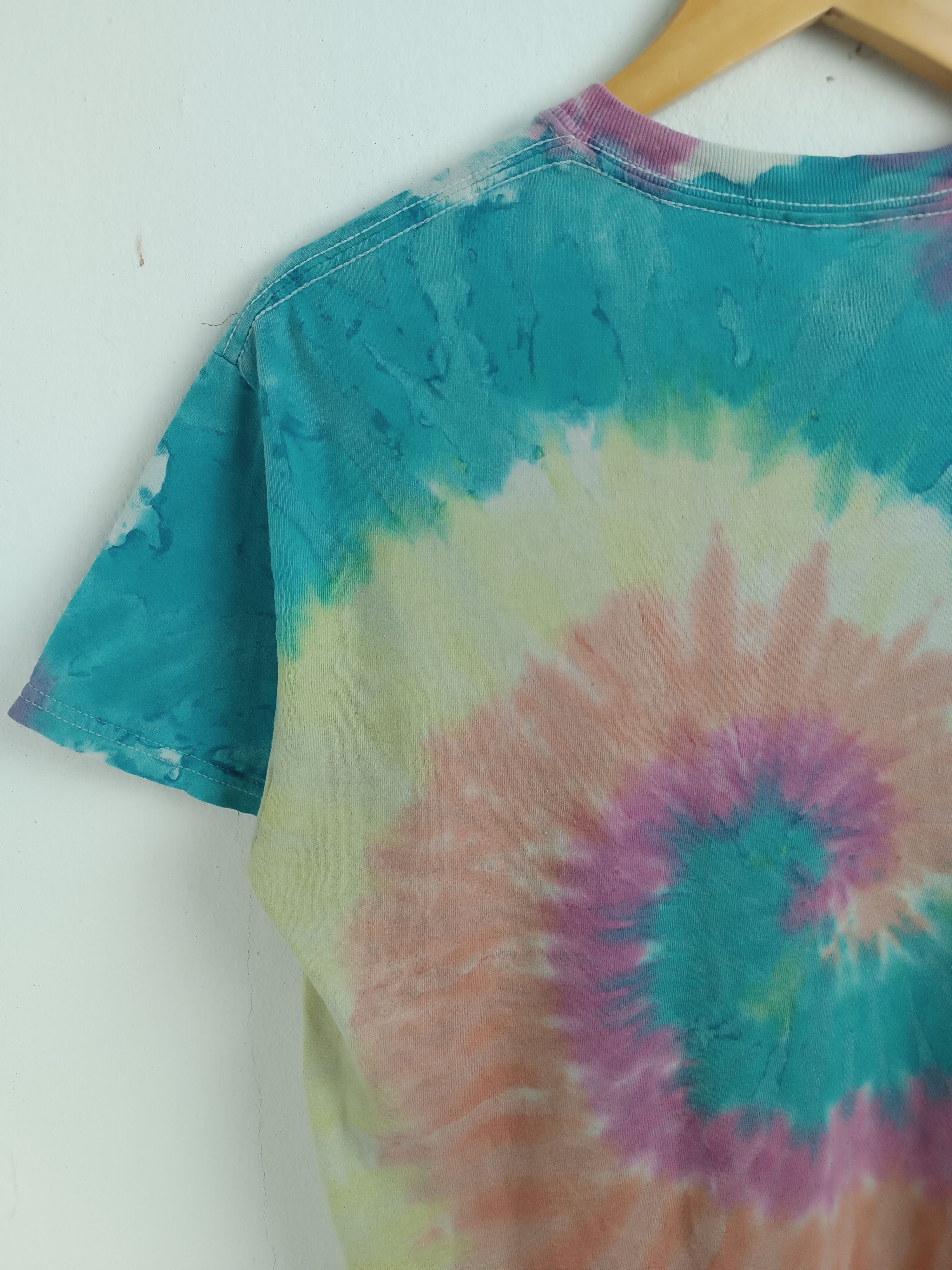 Vintage VINTAGE REVOLUTION JOHN LENNON MCCARTNEY BEATLES TIE DYE TEE Size US M / EU 48-50 / 2 - 12 Thumbnail