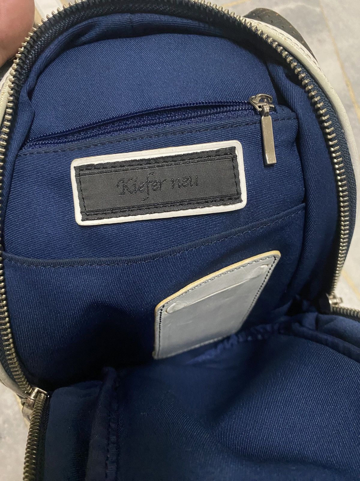 Japanese Brand Kiefer Neu Two Way Leather Craft Japan Crossbody Bag Size 32 - 9 Thumbnail