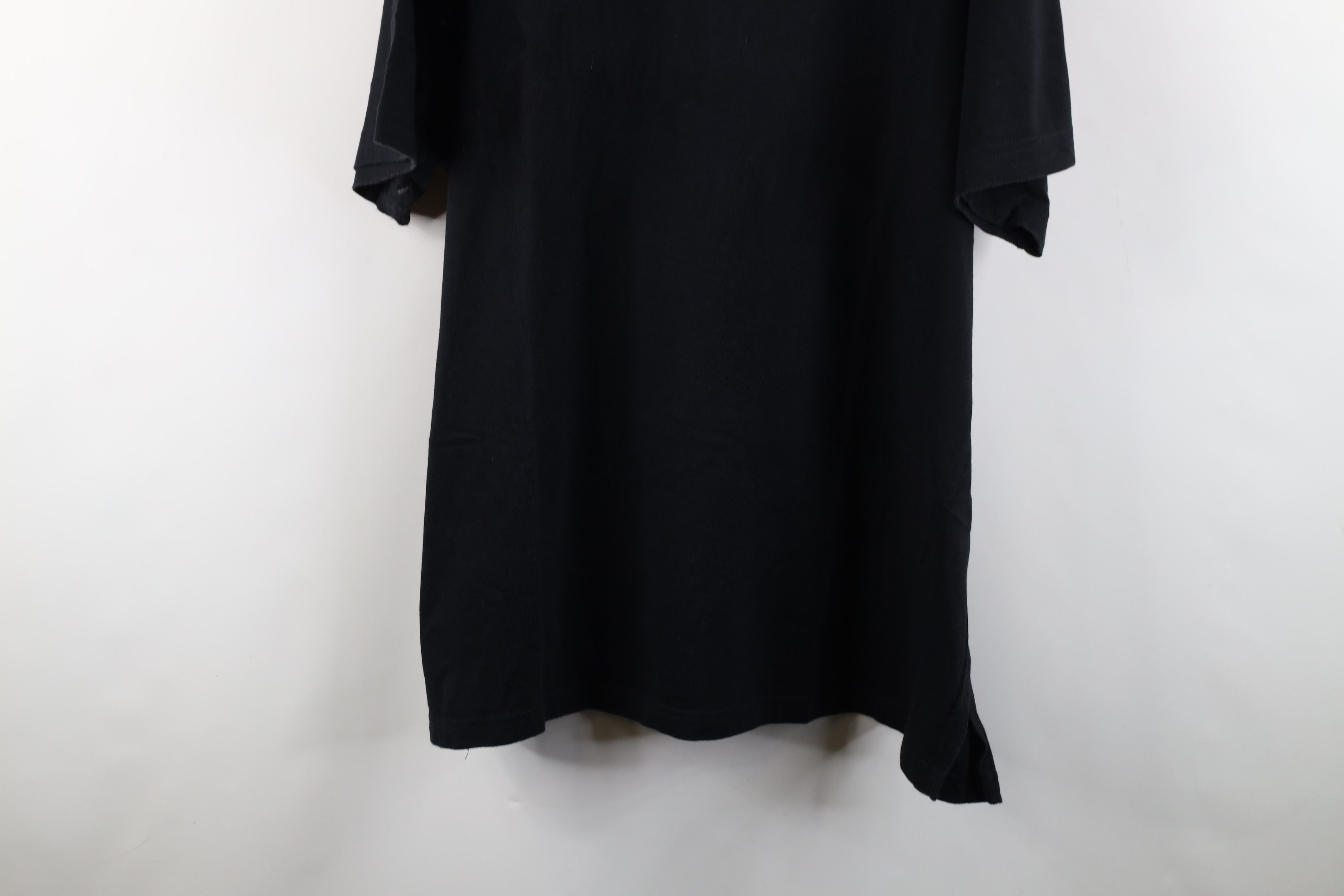 Vintage Vintage 90s Streetwear Cotton Short Sleeve T-Shirt Black Size 3XL / US 20-22 - 3 Thumbnail