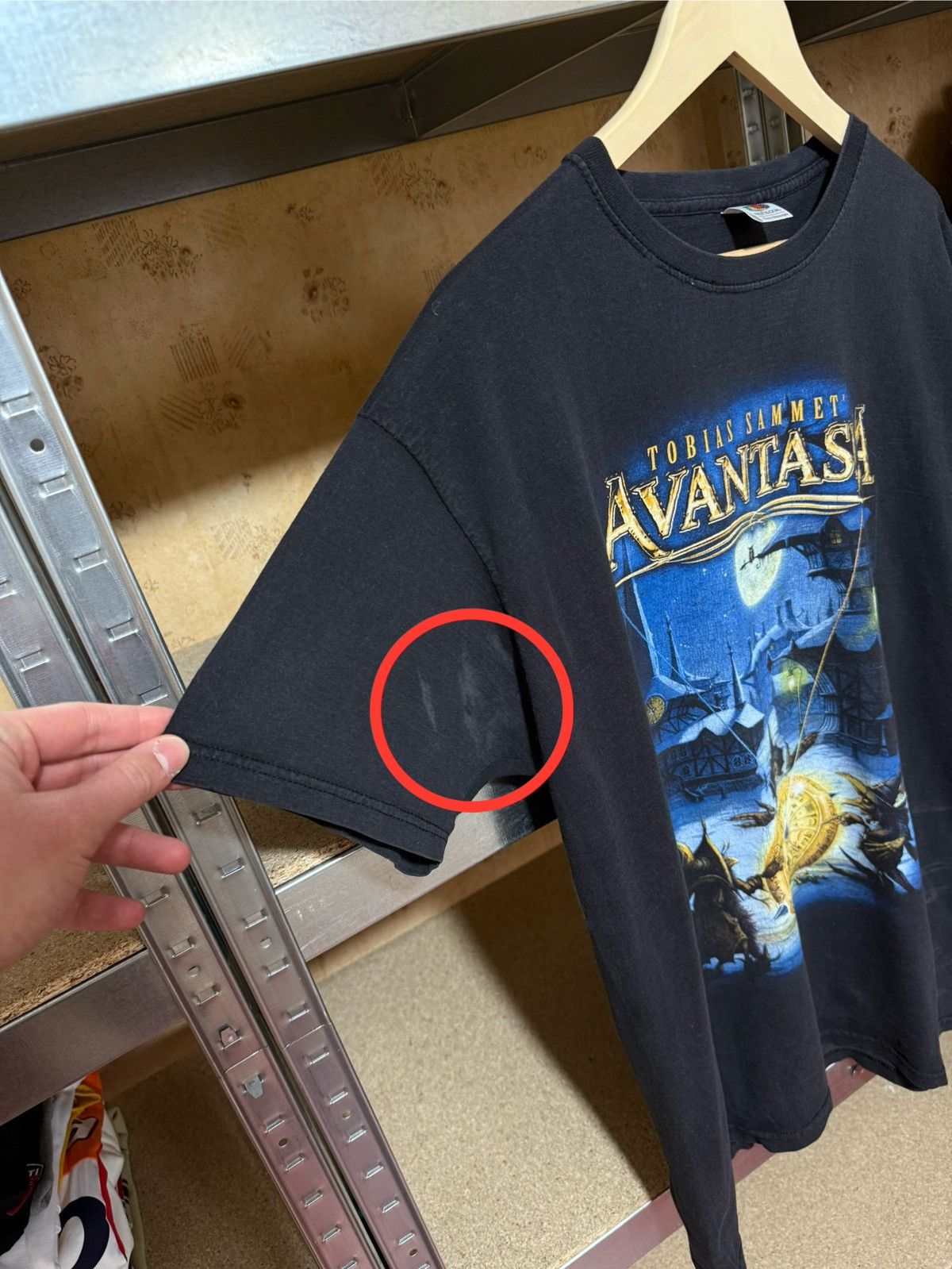 Band Tees × Vintage Vintage Tobias Sammet's Avantasia The Mystery Tour 2013 Tee Size US XL / EU 56 / 4 - 6 Thumbnail