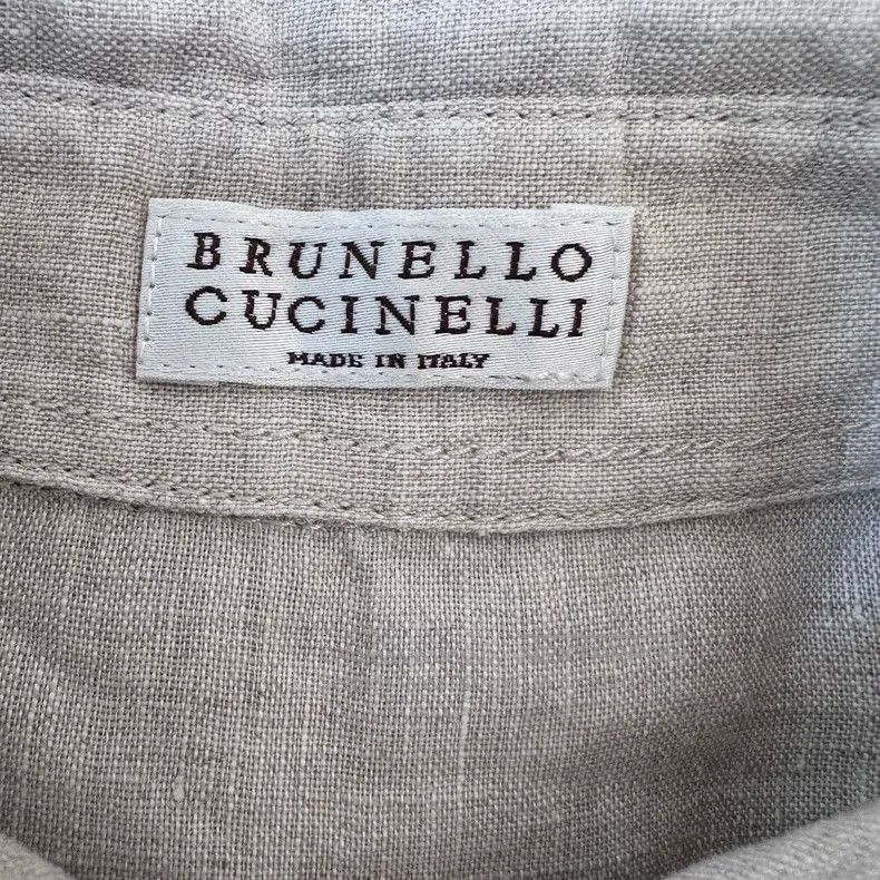 Brunello Cucinelli Brunello Cucinelli Linen set top and shorts Size XS / US 0-2 / IT 36-38 - 3 Thumbnail