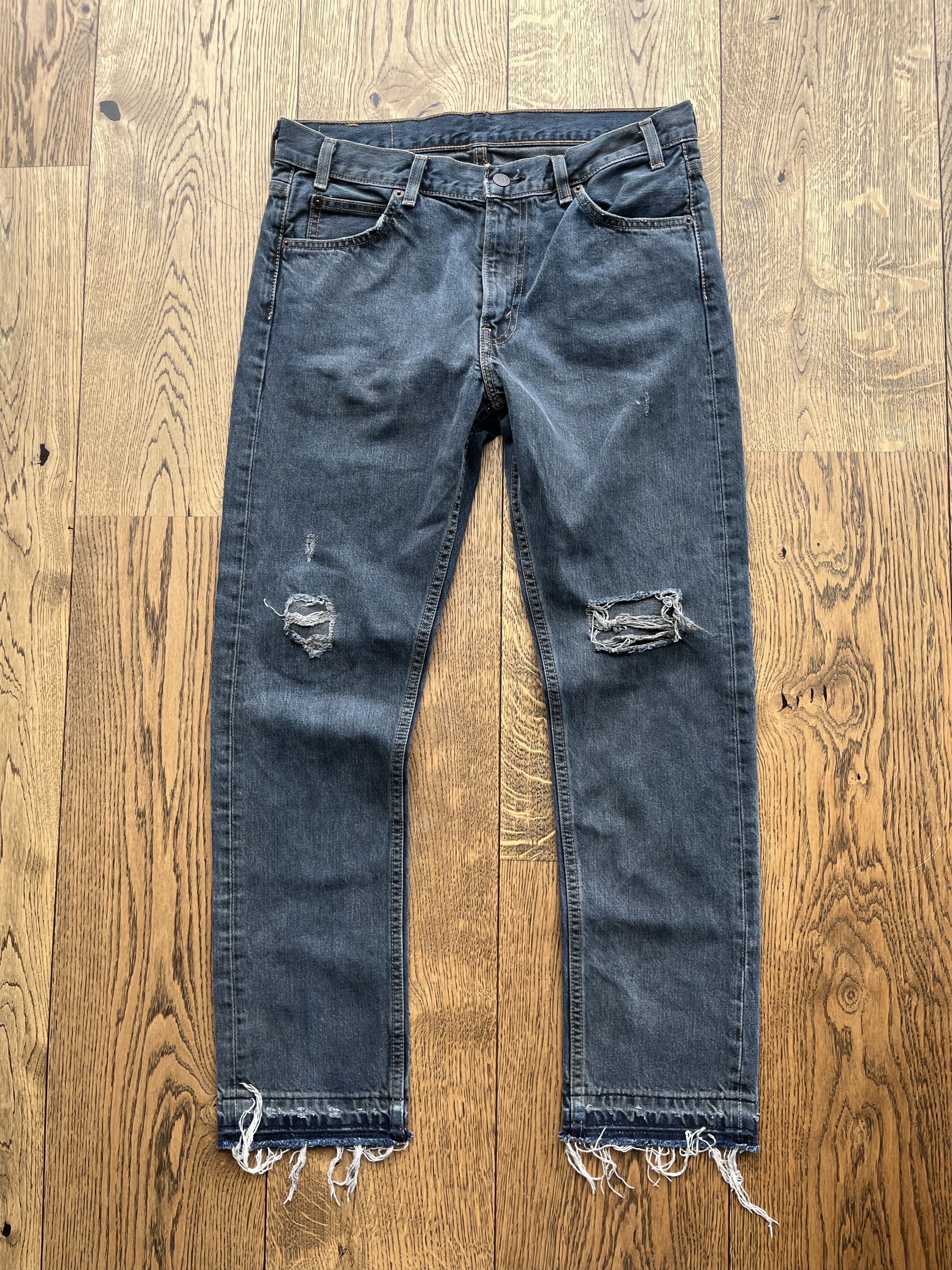 Levi's Vintage 1970's Levi's 505 Orange Tab Straight Jeans Size W29 Size 28" / US 6 / IT 42 - 1 Thumbnail