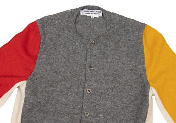 Comme des Garcons Comme Des Garcons Beige Vintage Contrast Knit Sweater Size S / US 4 / IT 40 - 5 Thumbnail