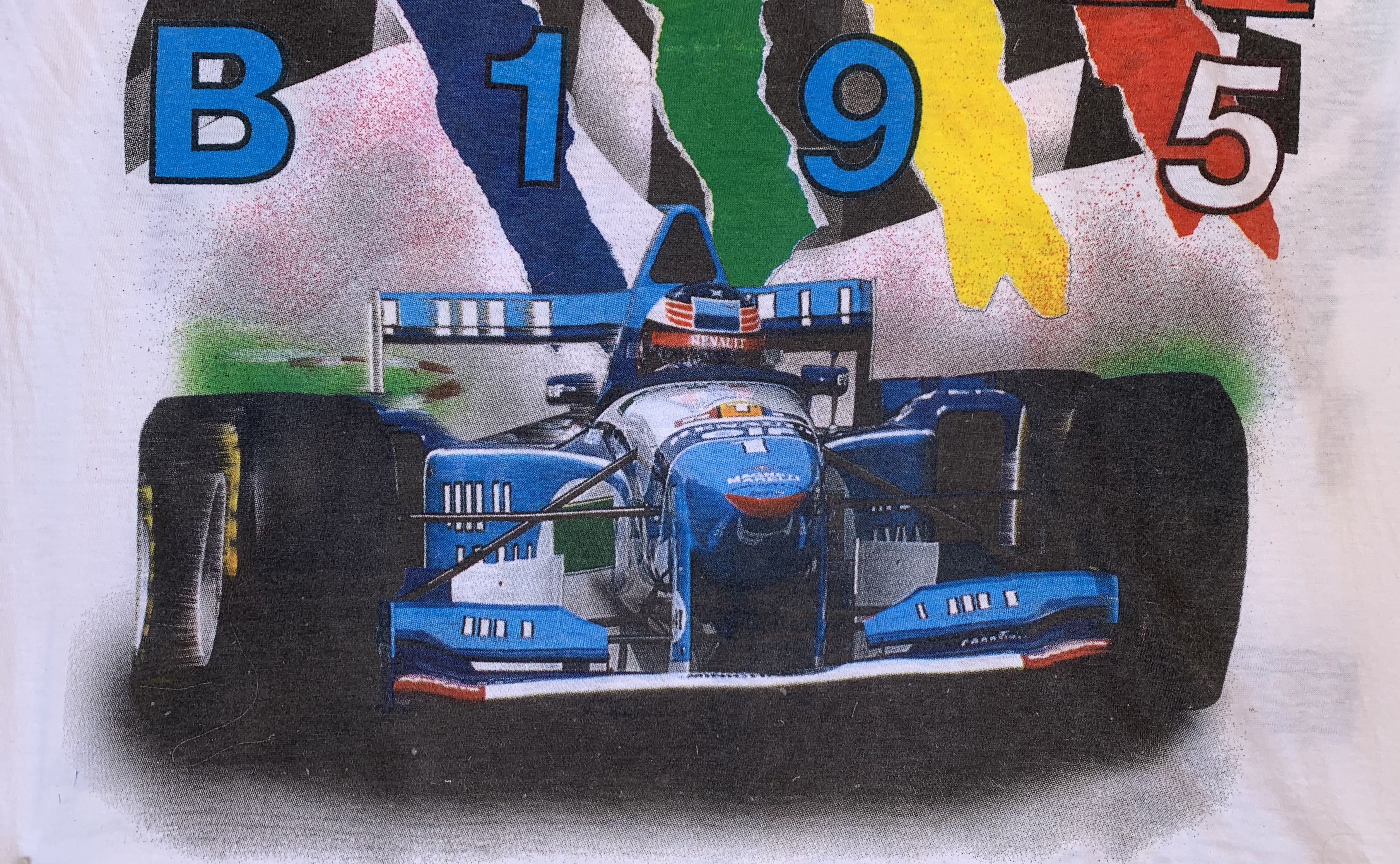 Vintage 90s RENAULT T shirt Racing Tee Formula One Single Stitch Size US M / EU 48-50 / 2 - 9 Thumbnail