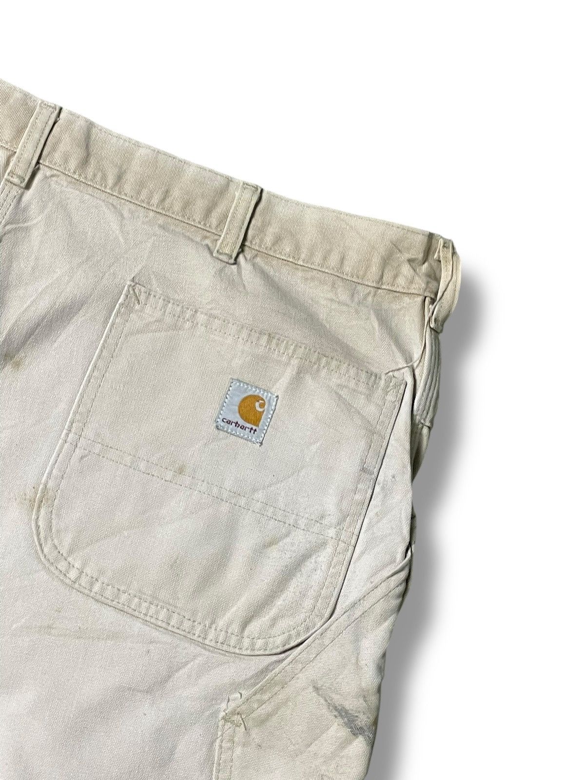 Carhartt × Japanese Brand × Vintage Vintage Carhartt Sun-faded Cargo Shorts (89) Size US 39 - 11 Thumbnail