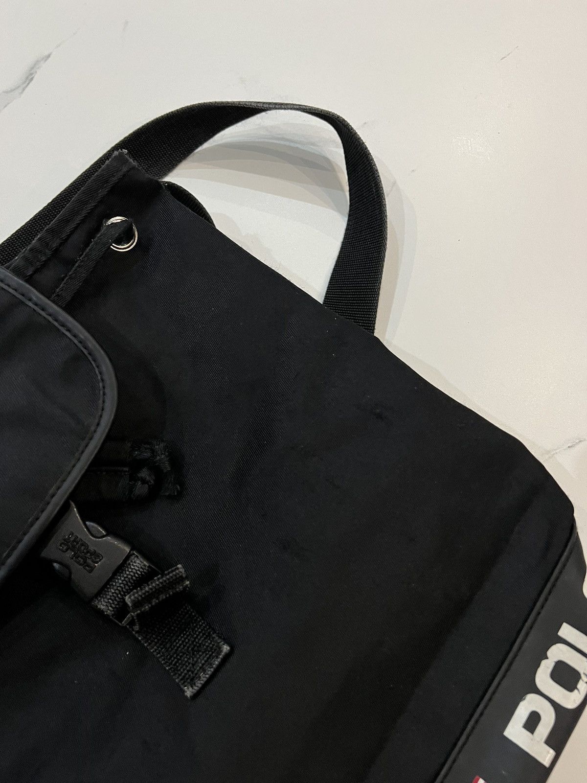 Vintage Polo Sport Bag Vintage backpack Bag Shoulders Size ONE SIZE - 4 Thumbnail