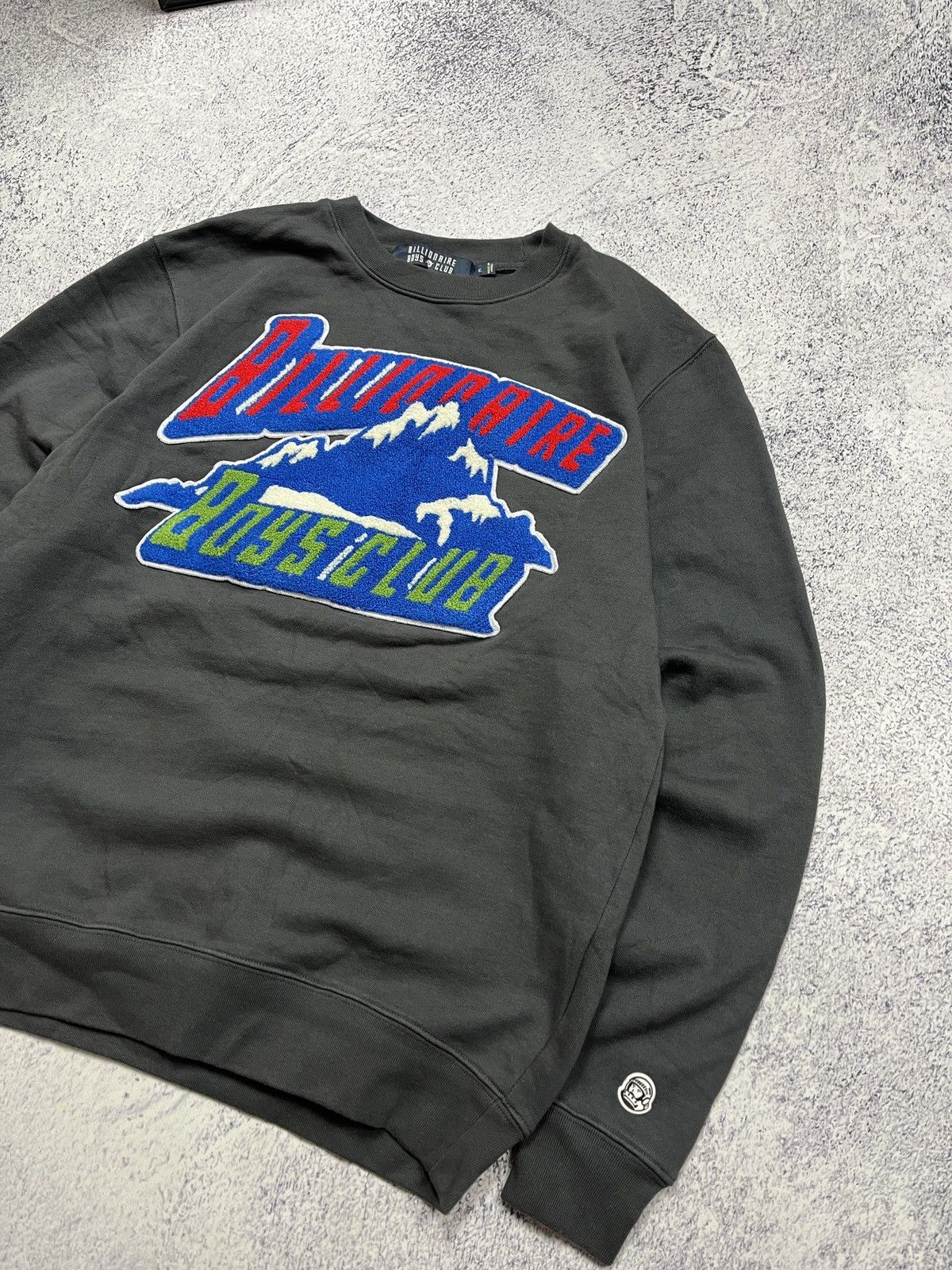 Billionaire Boys Club Billionaire Boys Club Mountain Spellout Crewneck Sweatshirt Size US M / EU 48-50 / 2 - 5 Thumbnail