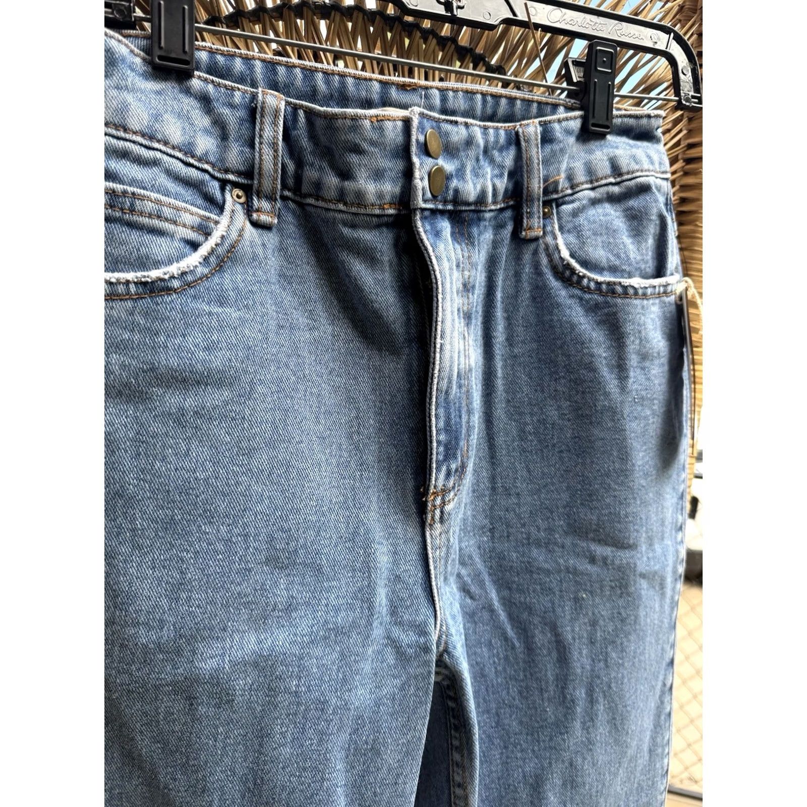 Billabong VINTAGE Billabong X The Salty Blonde Chill Out Jeans 26 Blue Bootcut Womens Regular Size 26 New With Tags Size 26" / US 2 / IT 38 - 4 Thumbnail
