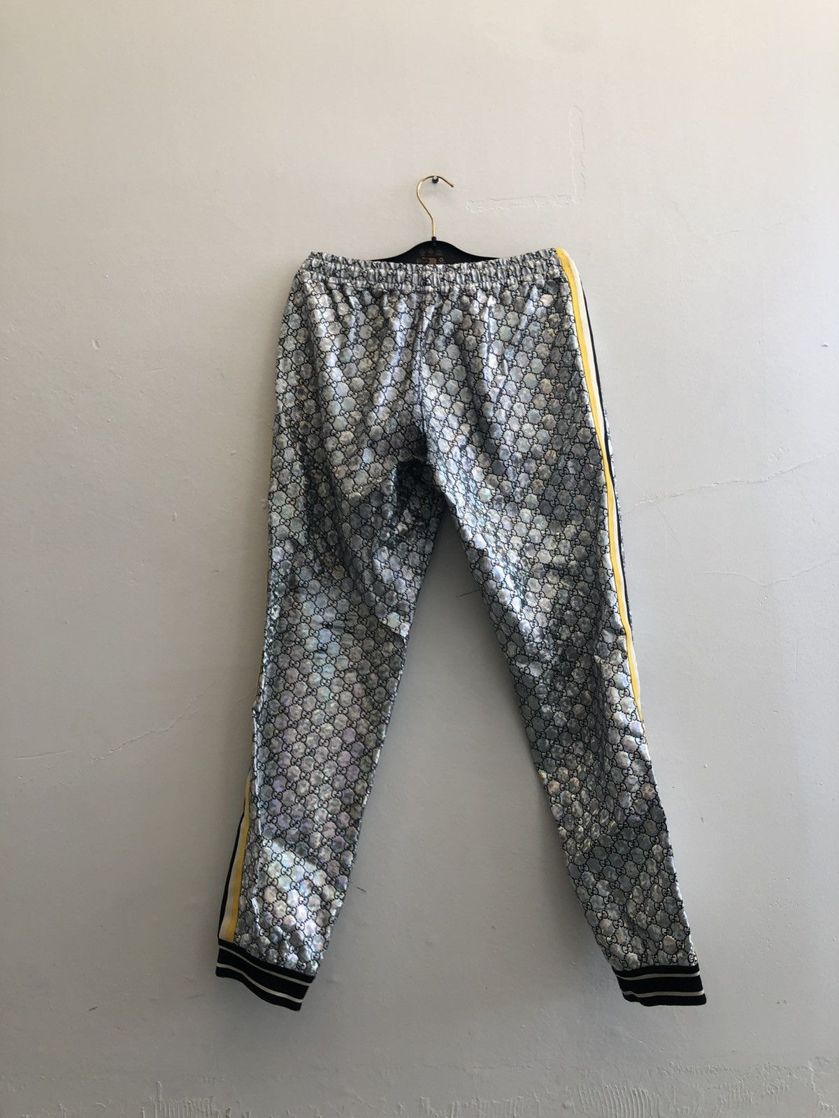 Gucci Gucci GG Supreme Print diamond crystal Jogging Pant Size US 32 / EU 48 - 9 Thumbnail