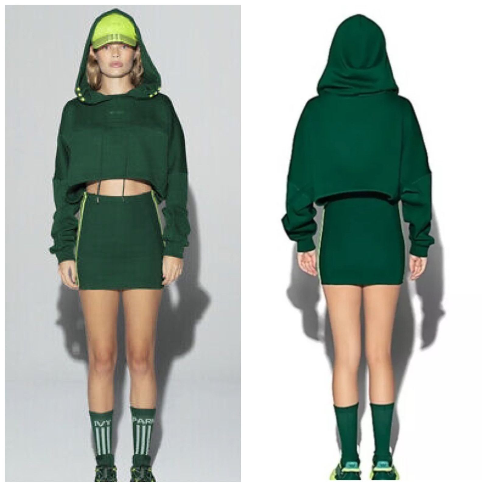 Ivy park hooded dress hotsell