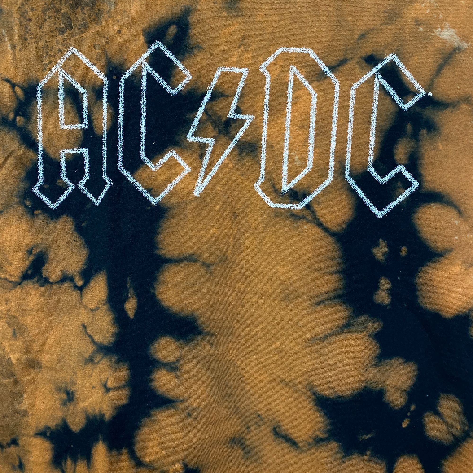 AC/DC AC/DC Tie Dye Rock Band Sleeveless T-Shirt Medium Size US M / EU 48-50 / 2 - 2 Thumbnail