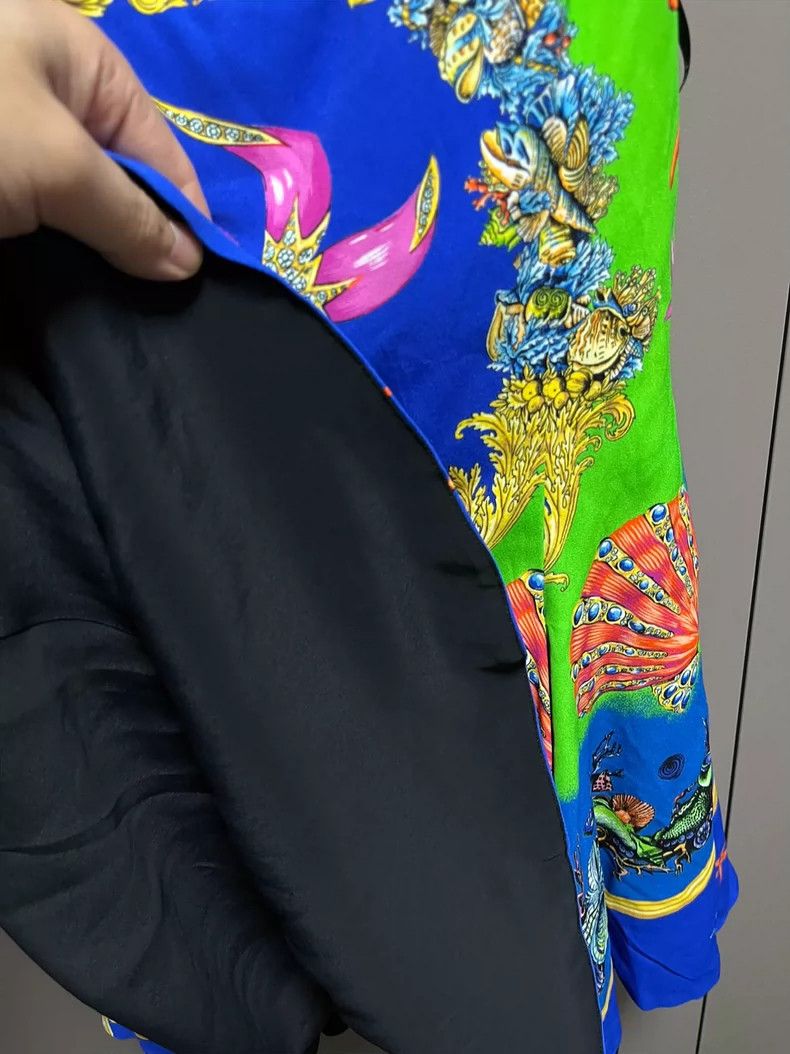 Versace Versace Ocean series slip dress skirt Size L / US 10 / IT 46 - 6 Thumbnail