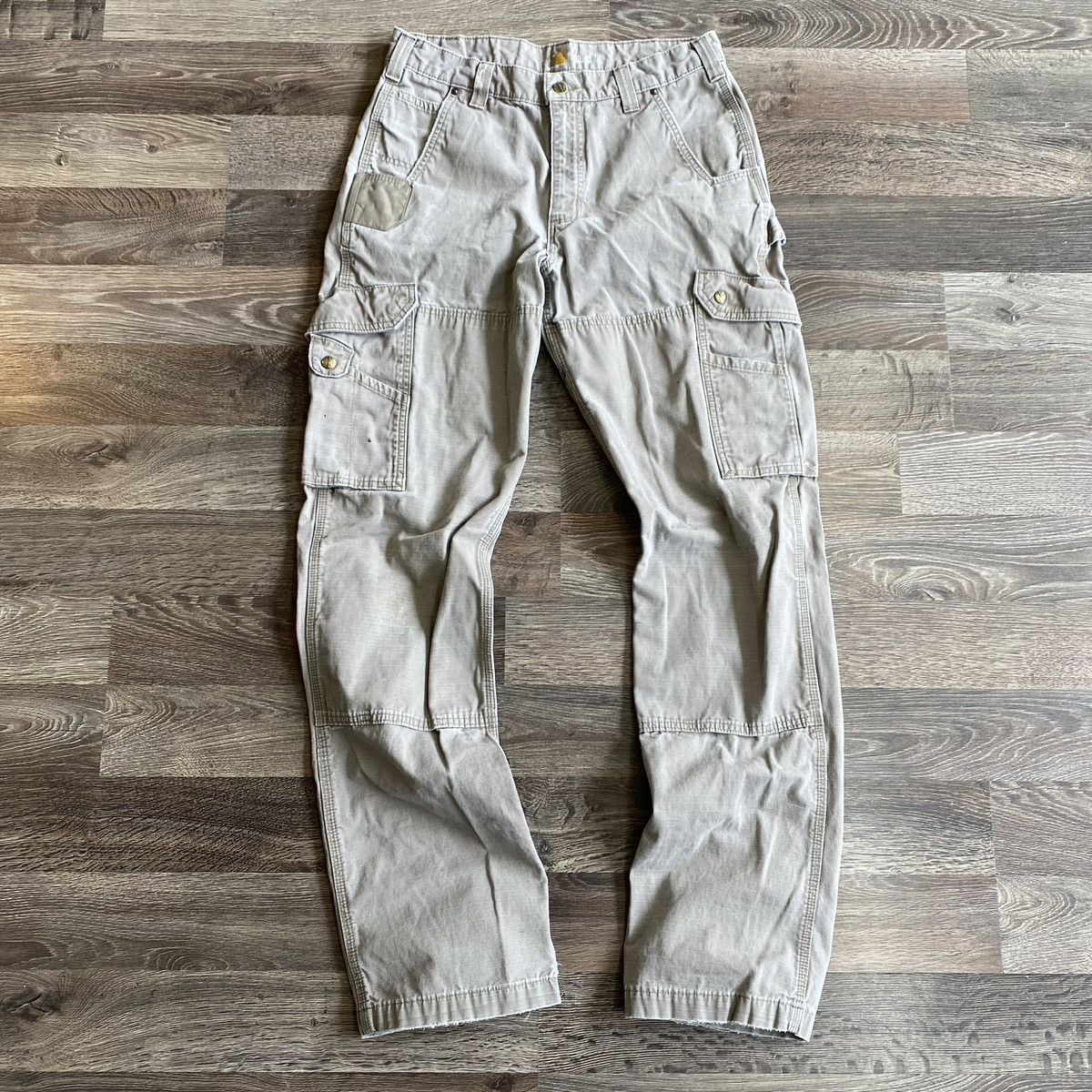 image of Carhartt Cargo Carpenter Workwear Pants in Brown, Men's (Size 31)