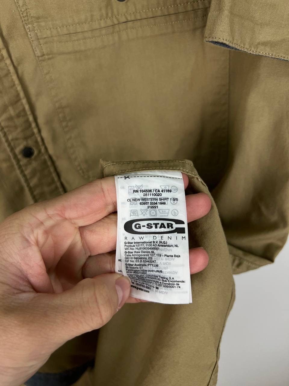 G-Star G Star Raw luxury shirt size L Size US L / EU 52-54 / 3 - 4 Thumbnail