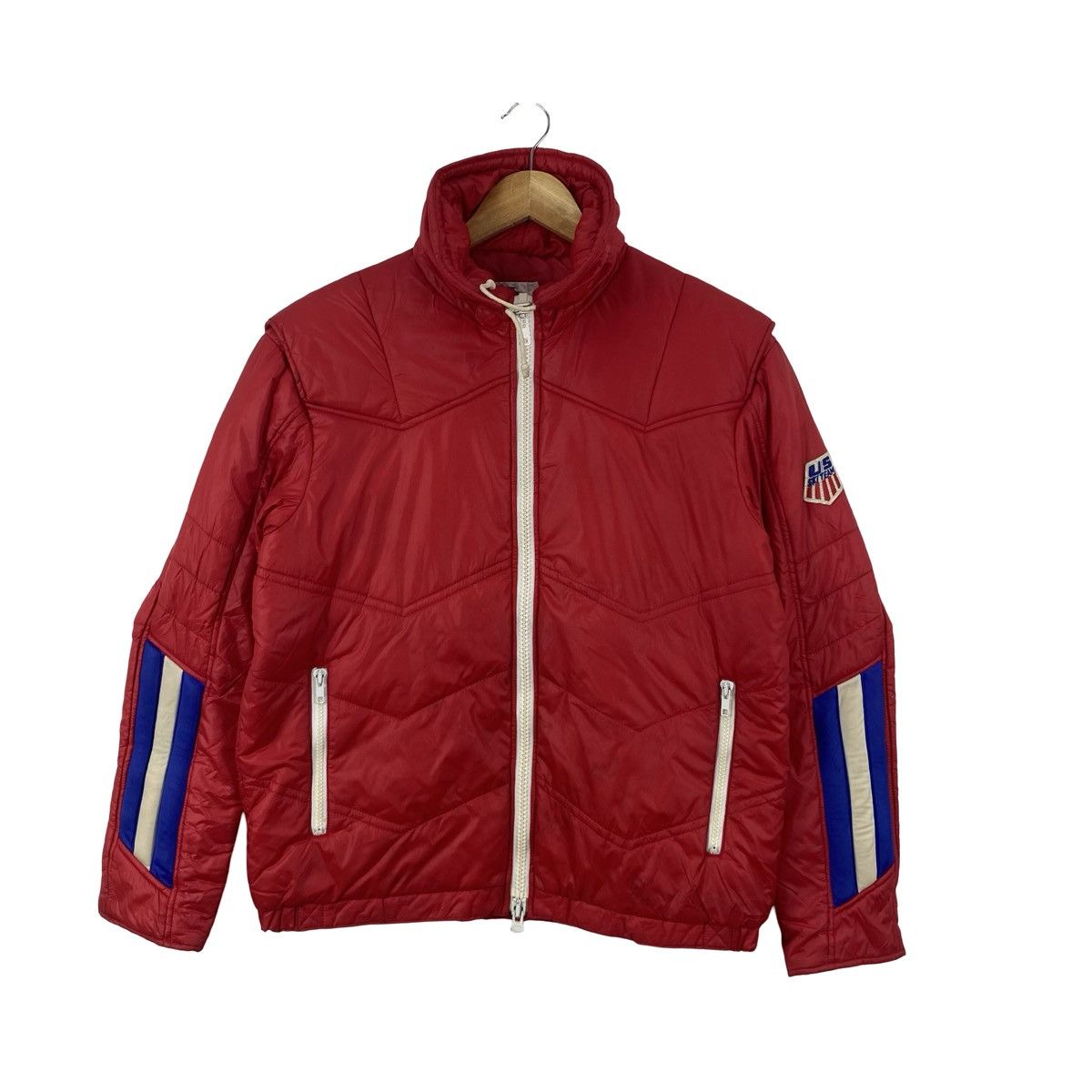 Descente Vintage DESCENTR PUFFER SKI Jacket Patch Quilted Insulated Size US L / EU 52-54 / 3 - 4 Thumbnail