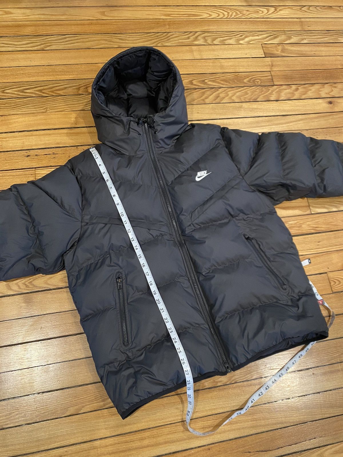 Nike Nike Windrunner tech puffer jacket coat xl black swoosh Size US XL / EU 56 / 4 - 7 Thumbnail