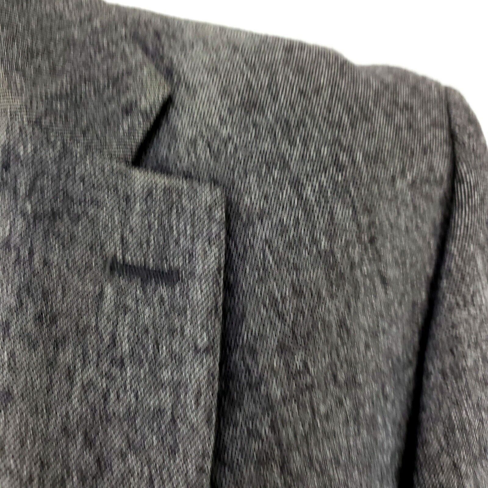 Nordstrom Nordstrom Calibrate Heavy Wool Cotton 2 Button Sport Coat 40 Size 40R - 2 Thumbnail