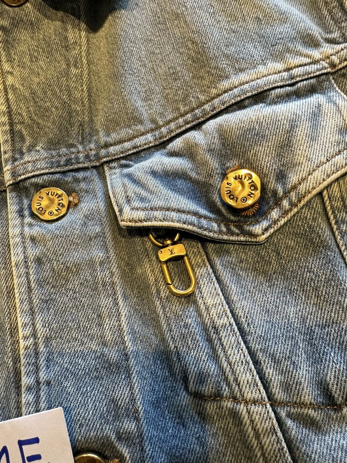 Louis Vuitton × Virgil Abloh Louis vuitton dna denim jacket Size US S / EU 44-46 / 1 - 3 Thumbnail