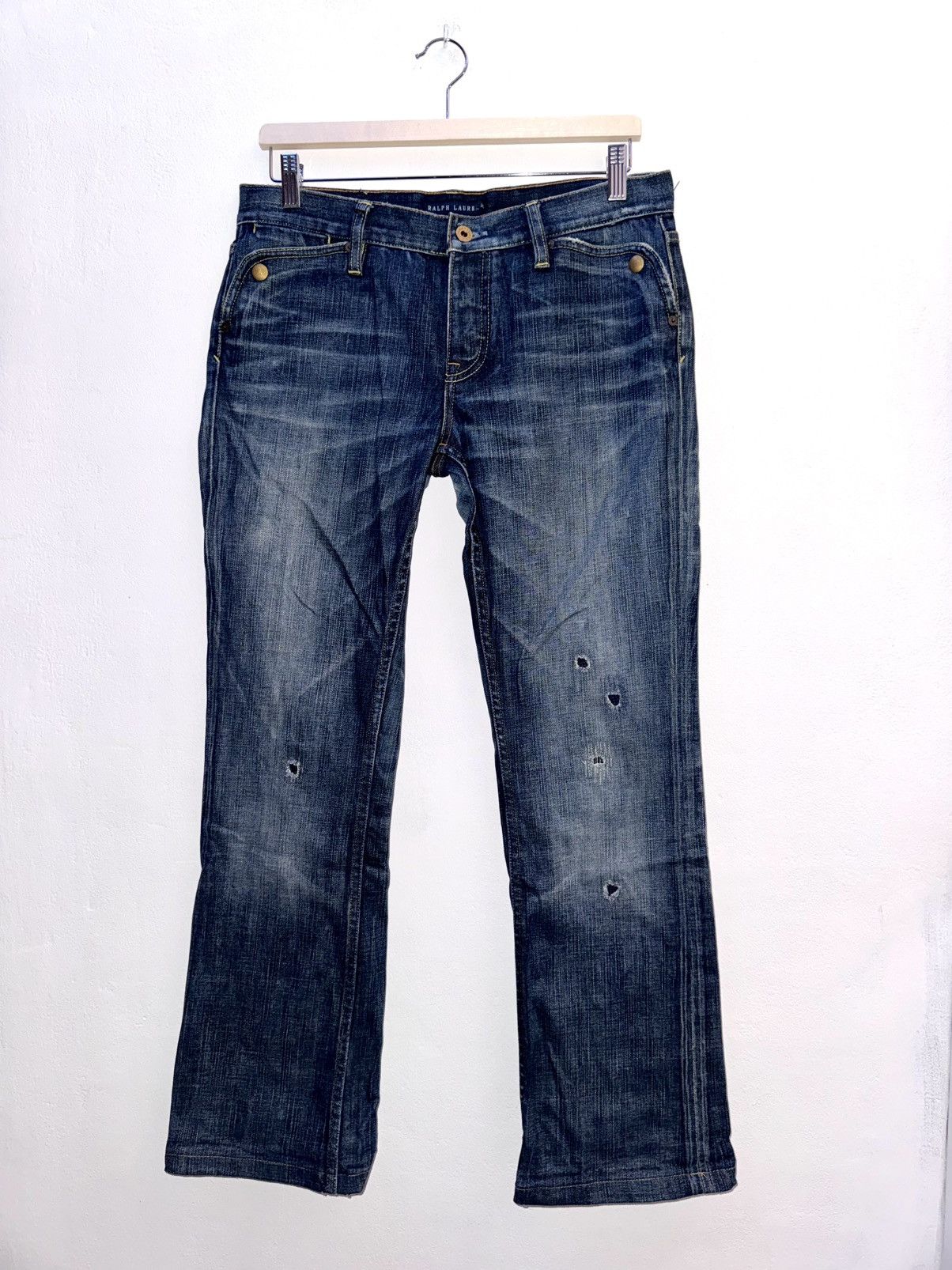 Ralph Lauren Ralph Lauren Blue Label Ricky 867 Bootcut Jeans 2007 W30 Size 31" - 1 Thumbnail