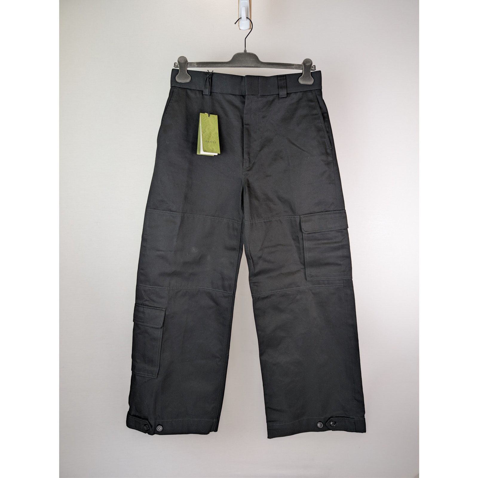 Gucci o1rshd1 Cargo Pants in Black Size US 32 / EU 48 - 1 Thumbnail
