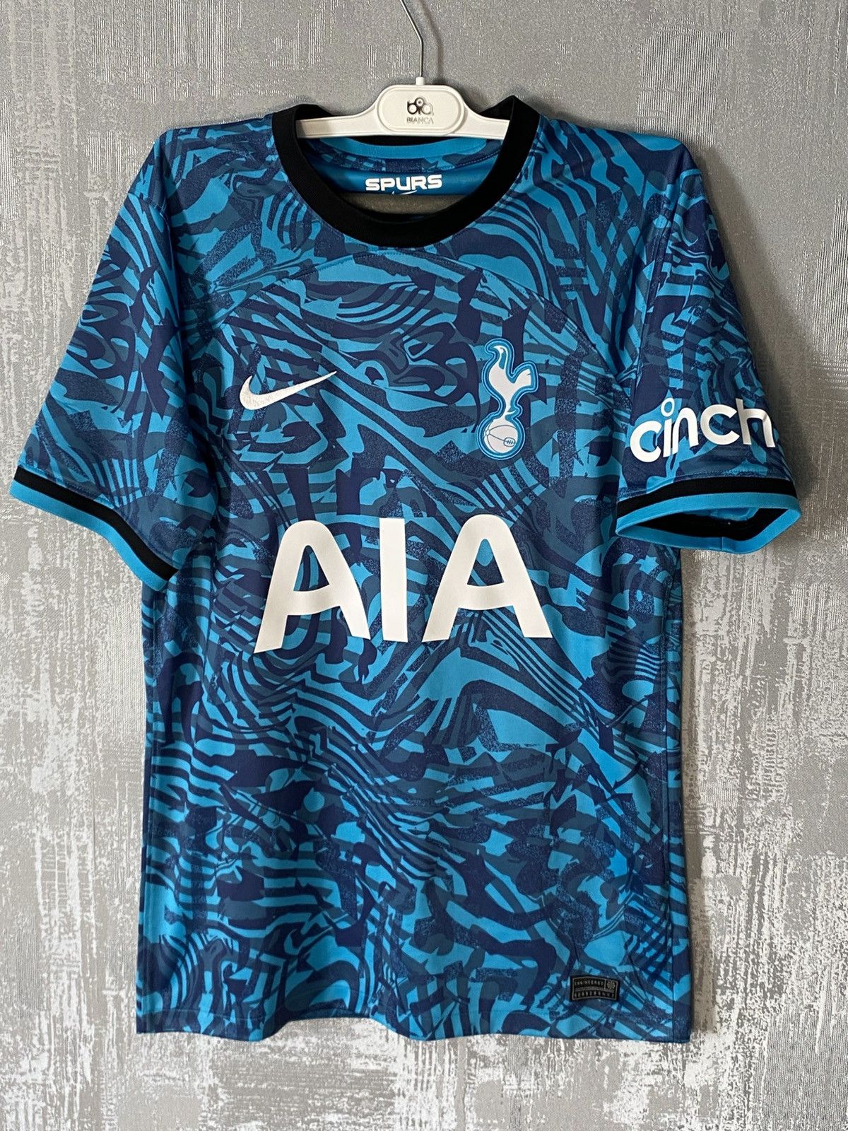 Nike × Vintage 2022-23 Tottenham Hotspur Third Nike Soccer Jersey AIA Size US S / EU 44-46 / 1 - 1 Thumbnail