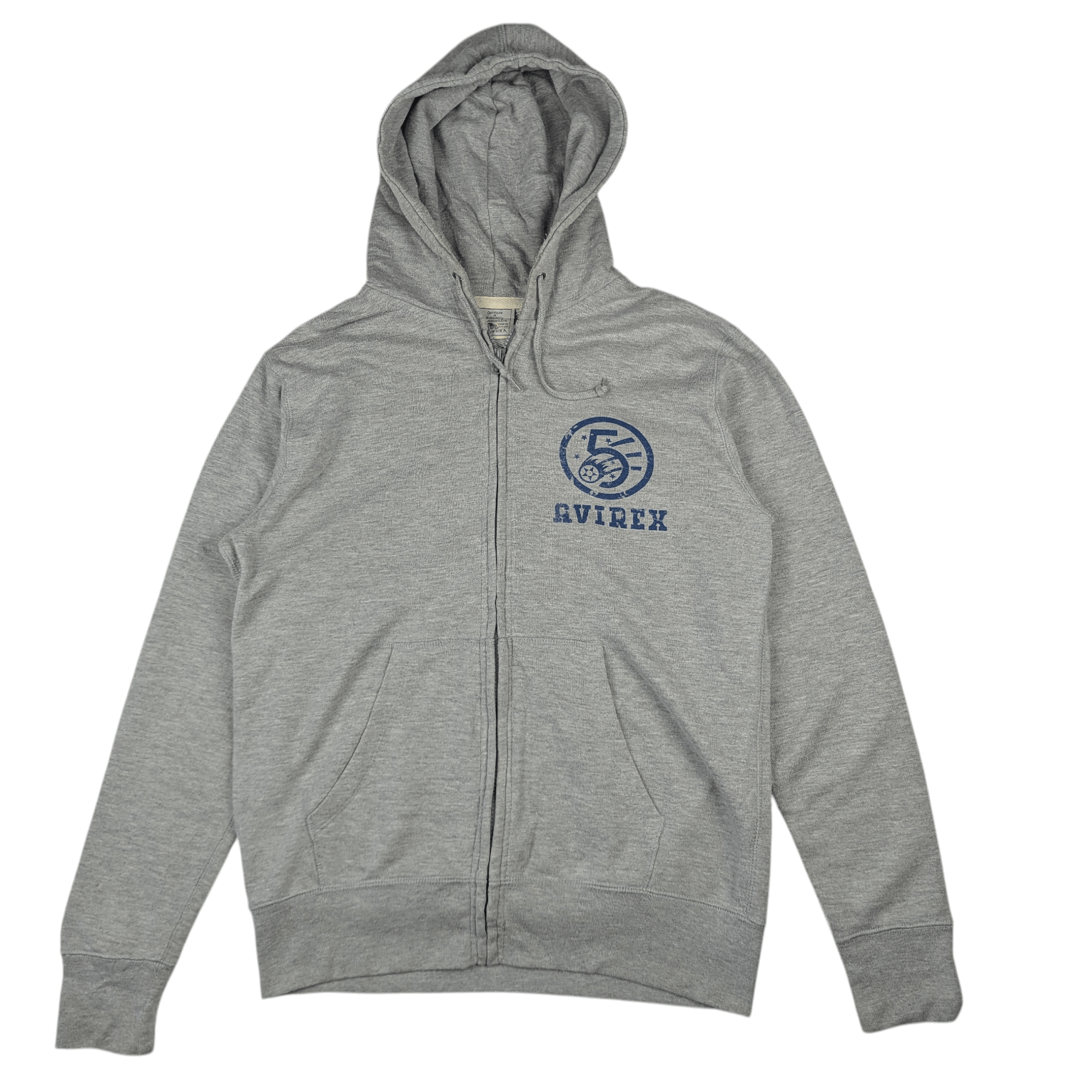 Avirex AVIREX US Army Air Forces Big Logo Zipper Hoodie Size US M / EU 48-50 / 2 - 2 Thumbnail