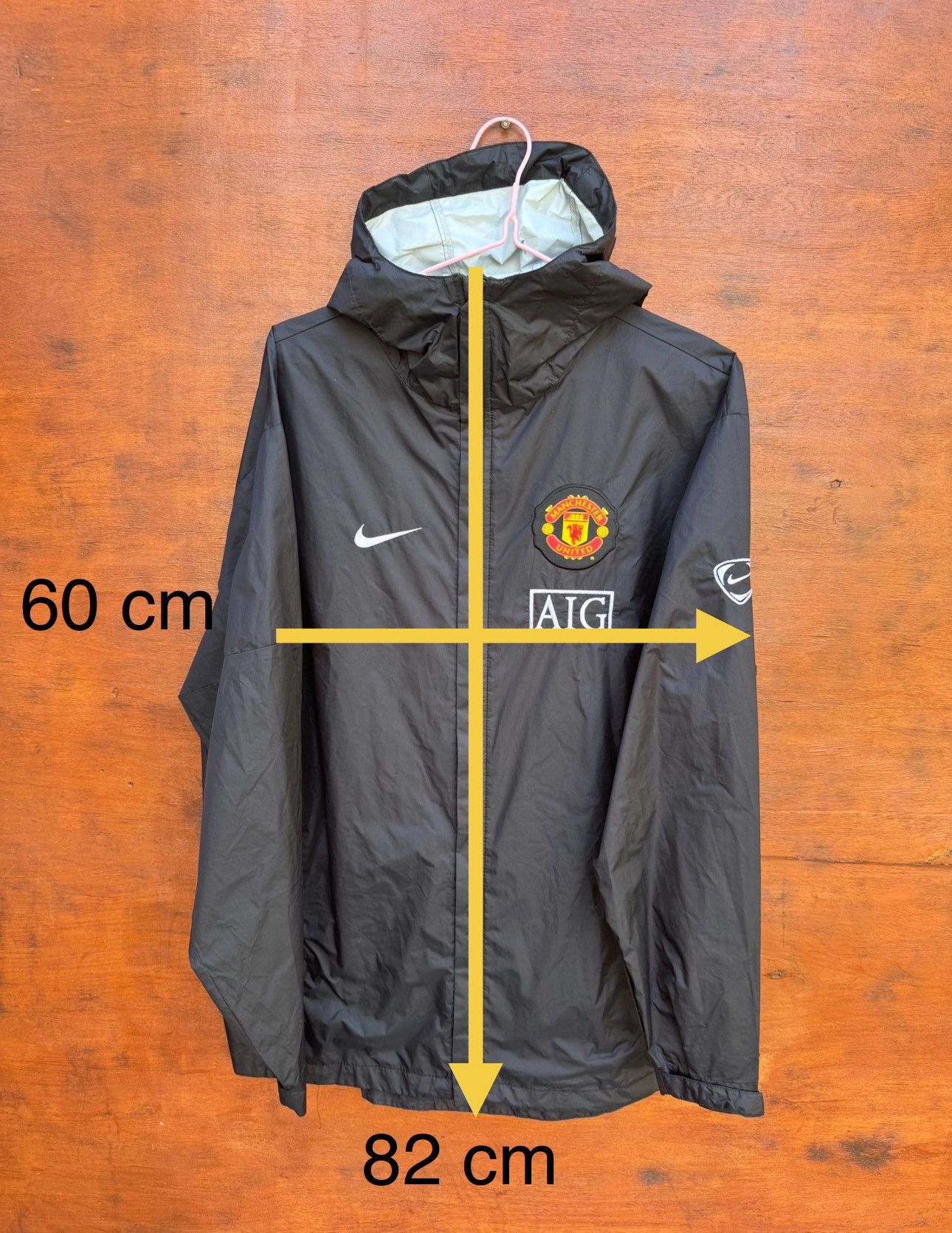 Nike Manchester United 2007/2008 Nike Waterproof Rain Jacket - L Size US L / EU 52-54 / 3 - 7 Thumbnail