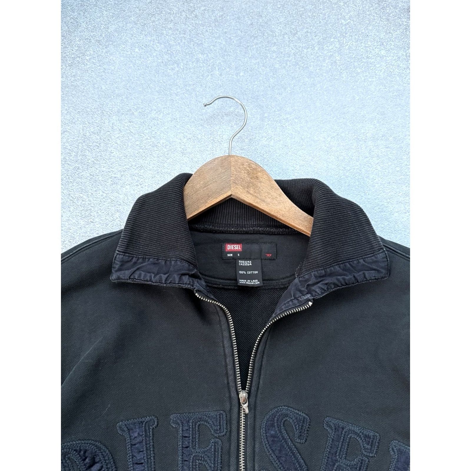 Diesel VINTAGE Diesel Pullover Sweatshirt Zip Big Logo Y2K Dark Green Men’s Size S Size US S / EU 44-46 / 1 - 5 Thumbnail