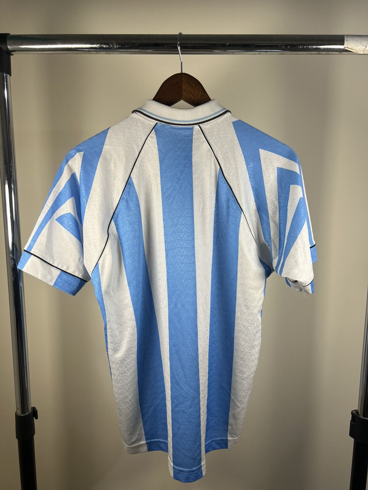 Adidas 1995/96 ARGENTINA HOME SHIRT ADIDAS Size US XS / EU 42 / 0 - 7 Thumbnail