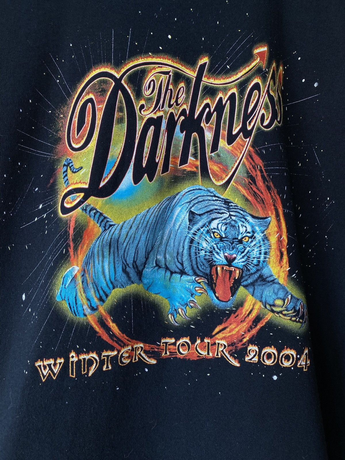 Gildan The Darkness Winter Tour 2004 Band T-Shirt Concert Rock Size US S / EU 44-46 / 1 - 2 Thumbnail