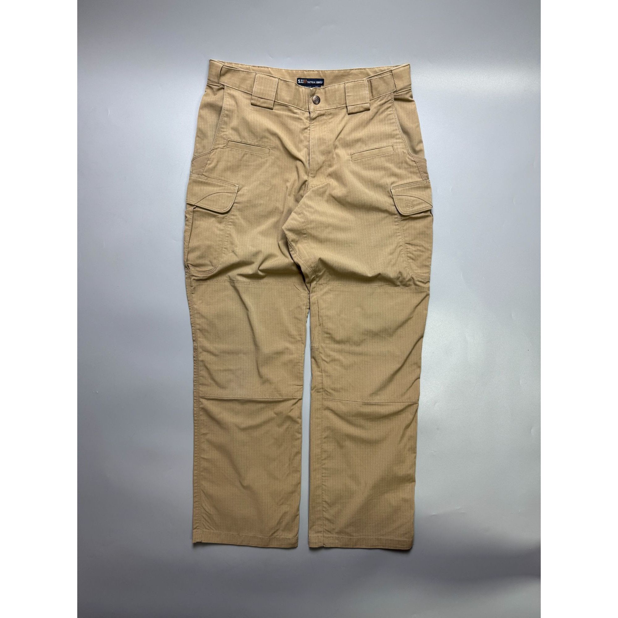 5.11 5’11 Tactical Desert Khaki Military Cargo Pants (Y1163) Size US 32 / EU 48 - 1 Thumbnail