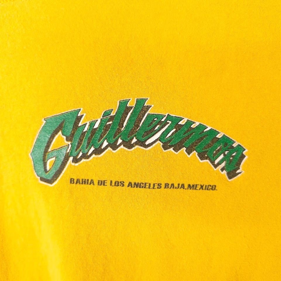 Vintage Bahia De Los Angeles 200 T Shirt Mens Size Large Yellow Off Road Racing Size US L / EU 52-54 / 3 - 3 Thumbnail
