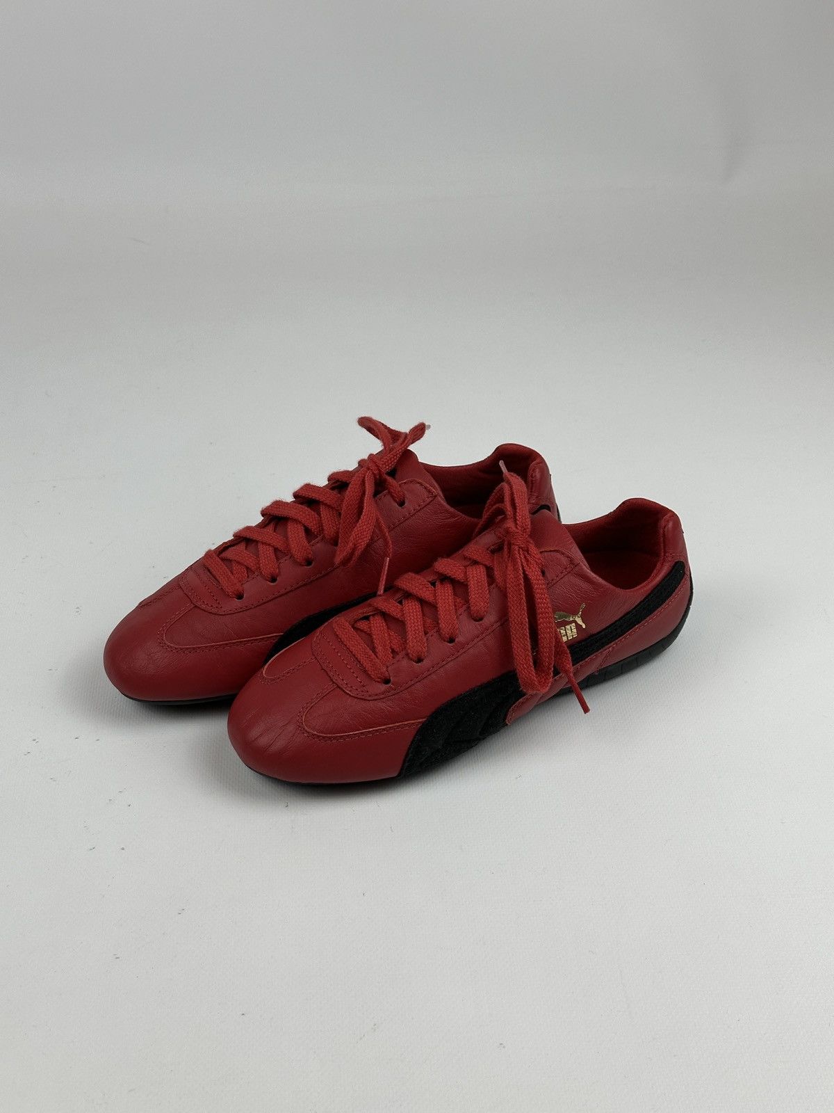 Puma Vintage Puma Speedcat Dark Red Sneakers Size US 5 / IT 35 - 1 Thumbnail