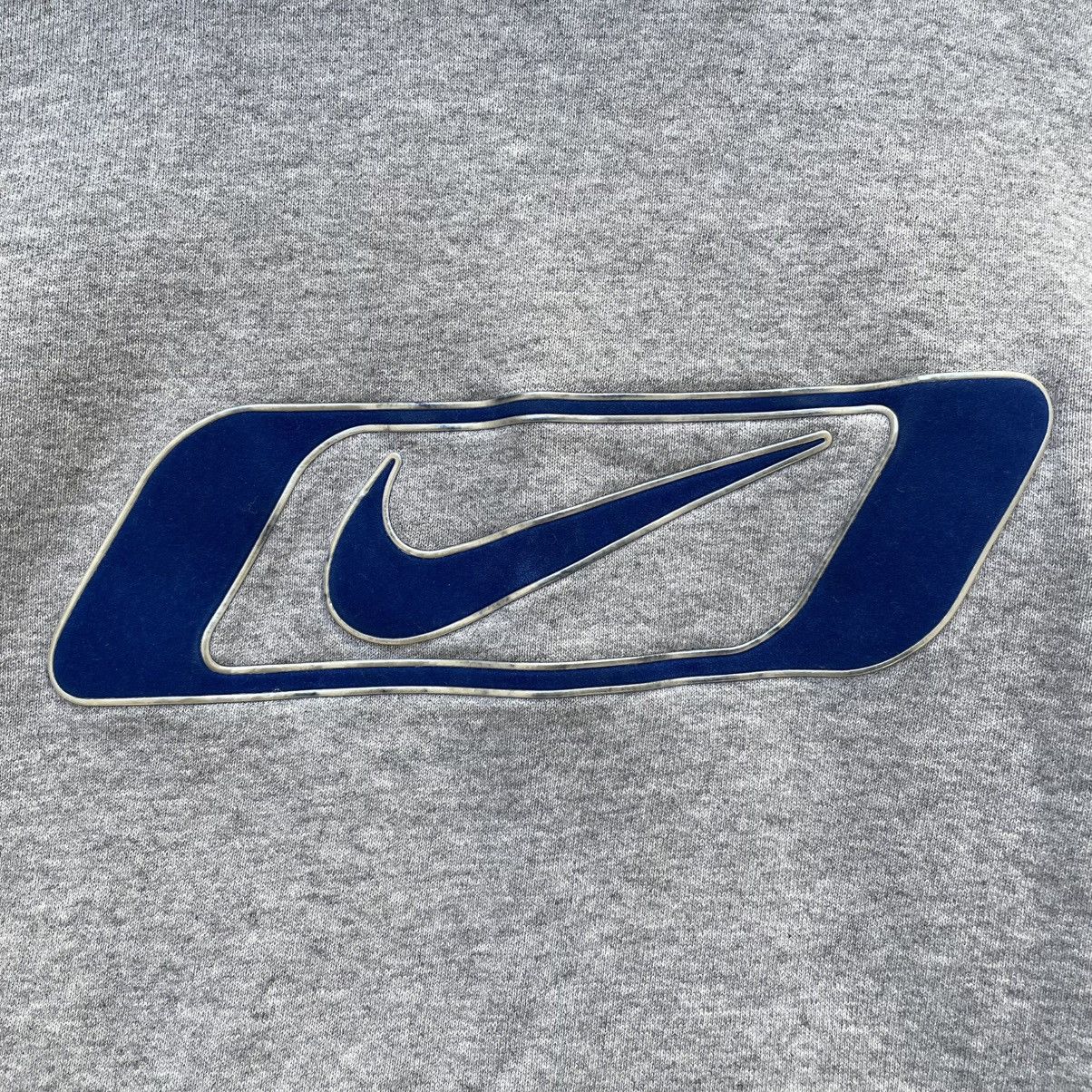 Nike Vintage Nike Swoosh Felt Big Logo Hoodie Sweatshirt Size XL Size US XL / EU 56 / 4 - 4 Thumbnail