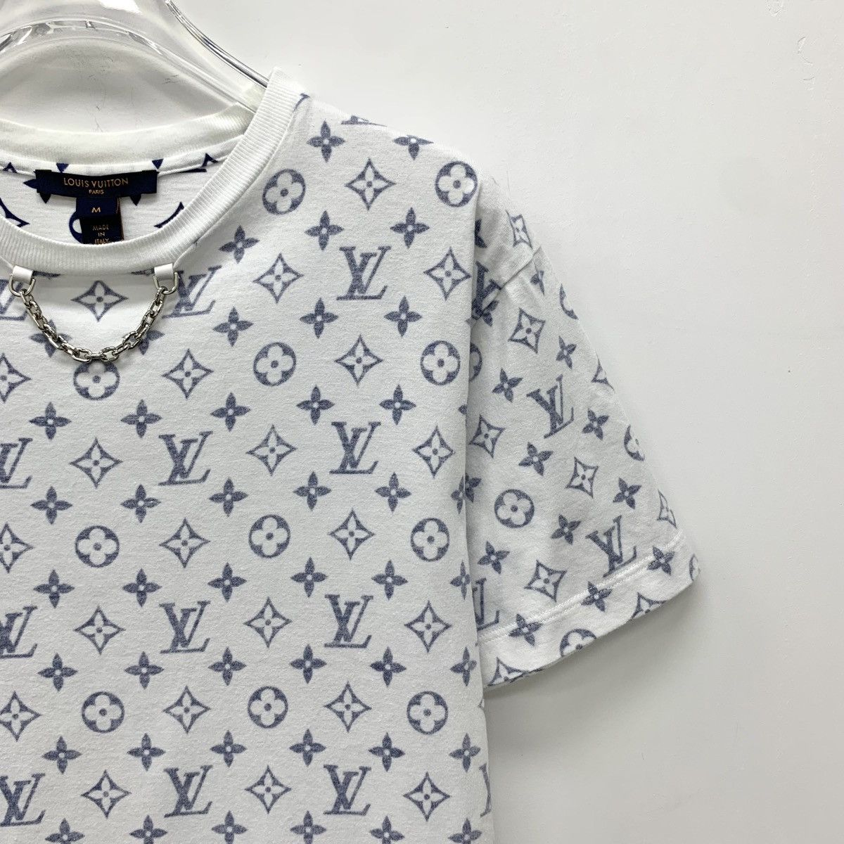 Louis Vuitton Louis Vuitton All-over Monogram Print Short Sleeve K26WX Size M / US 6-8 / IT 42-44 - 3 Thumbnail